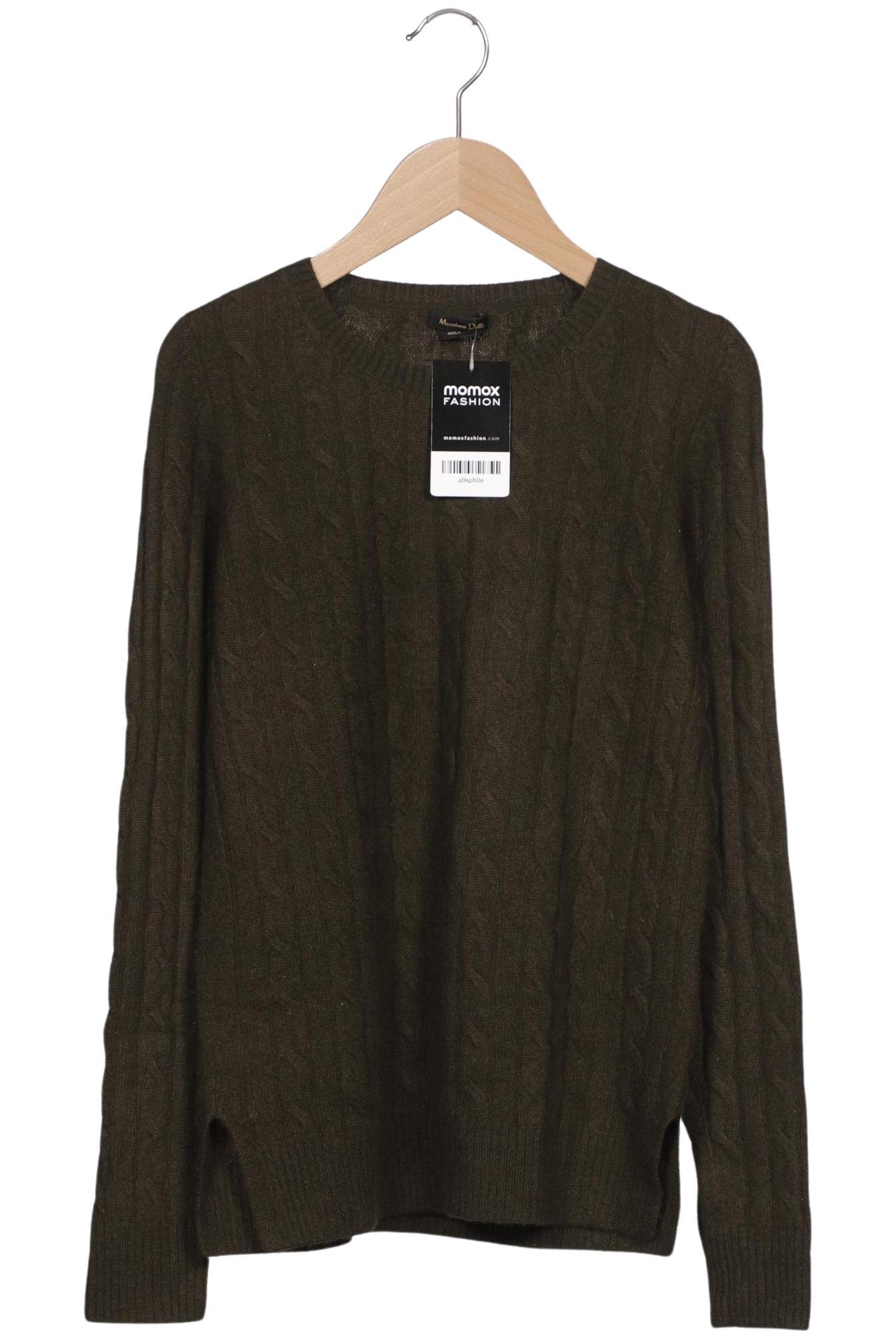 

Massimo Dutti Damen Pullover, grün, Gr. 36