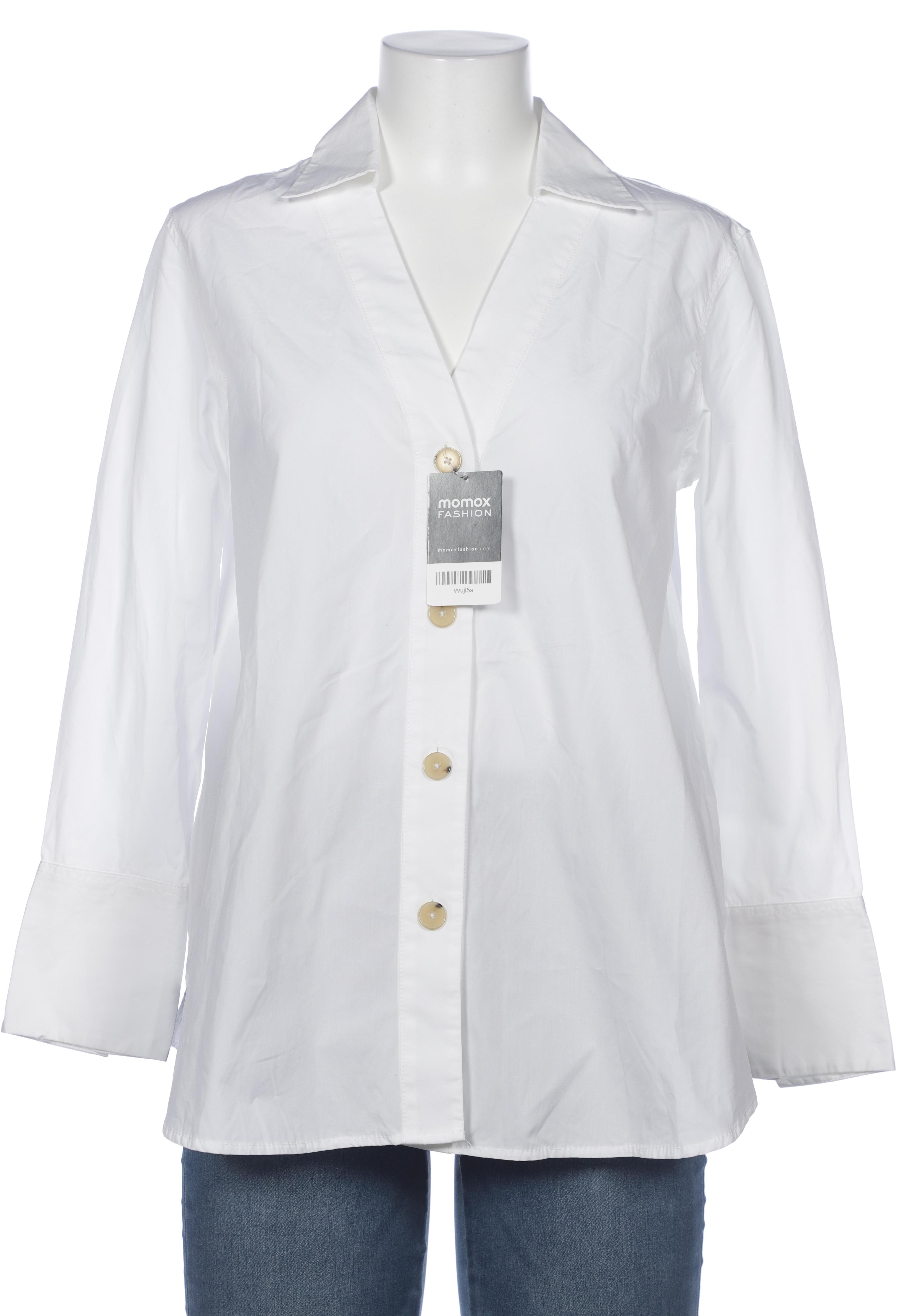 

Massimo Dutti Damen Bluse, weiß, Gr. 38