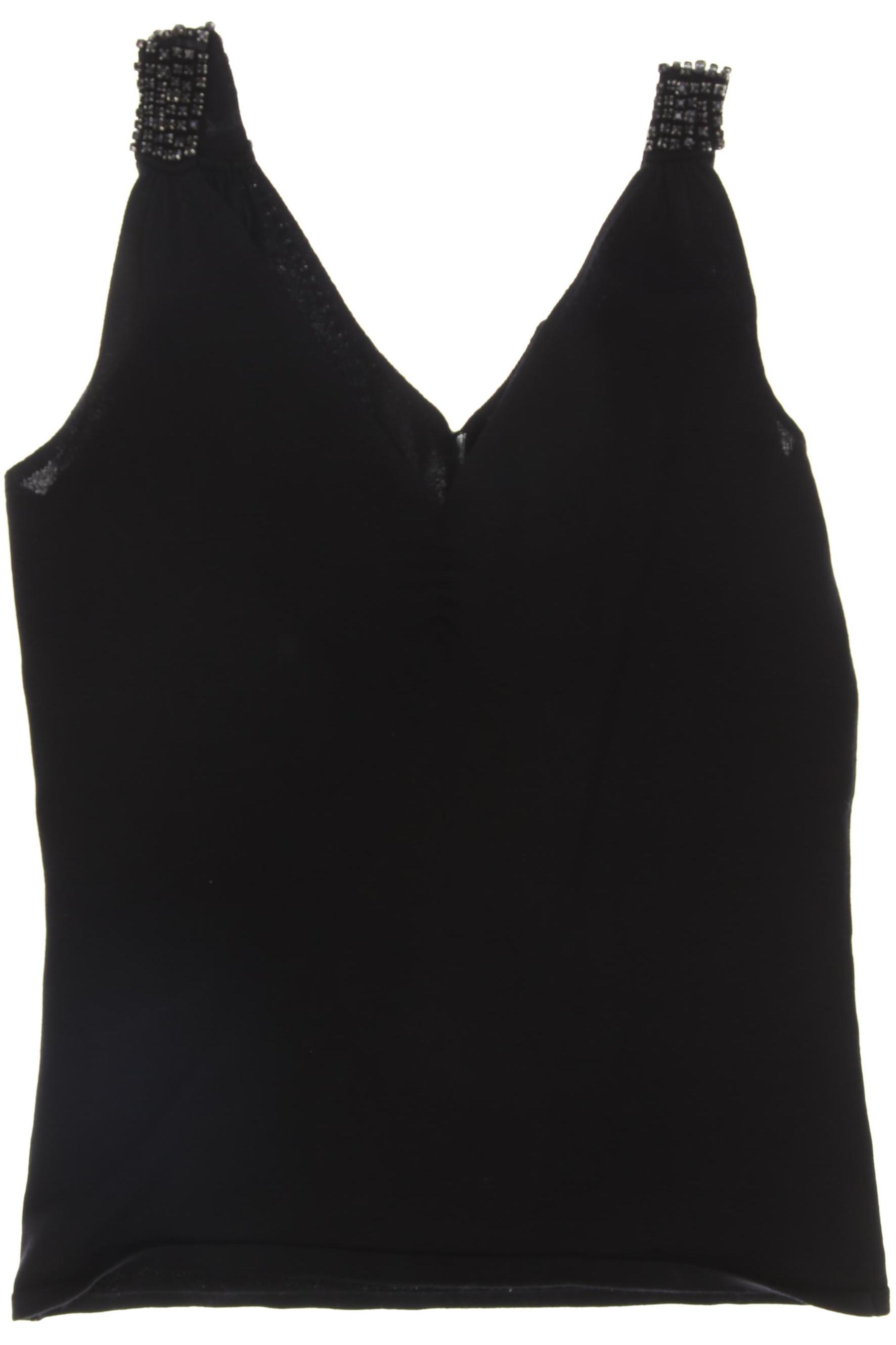 

Massimo Dutti Damen Top, schwarz, Gr. 34