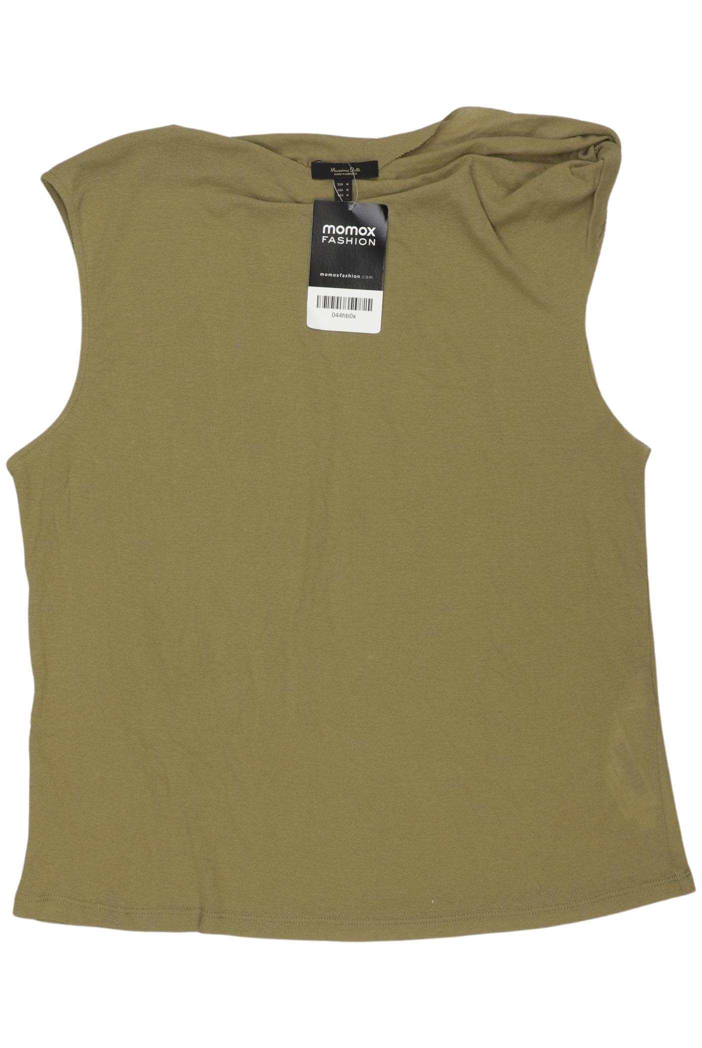 

Massimo Dutti Damen Top, grün, Gr. 38
