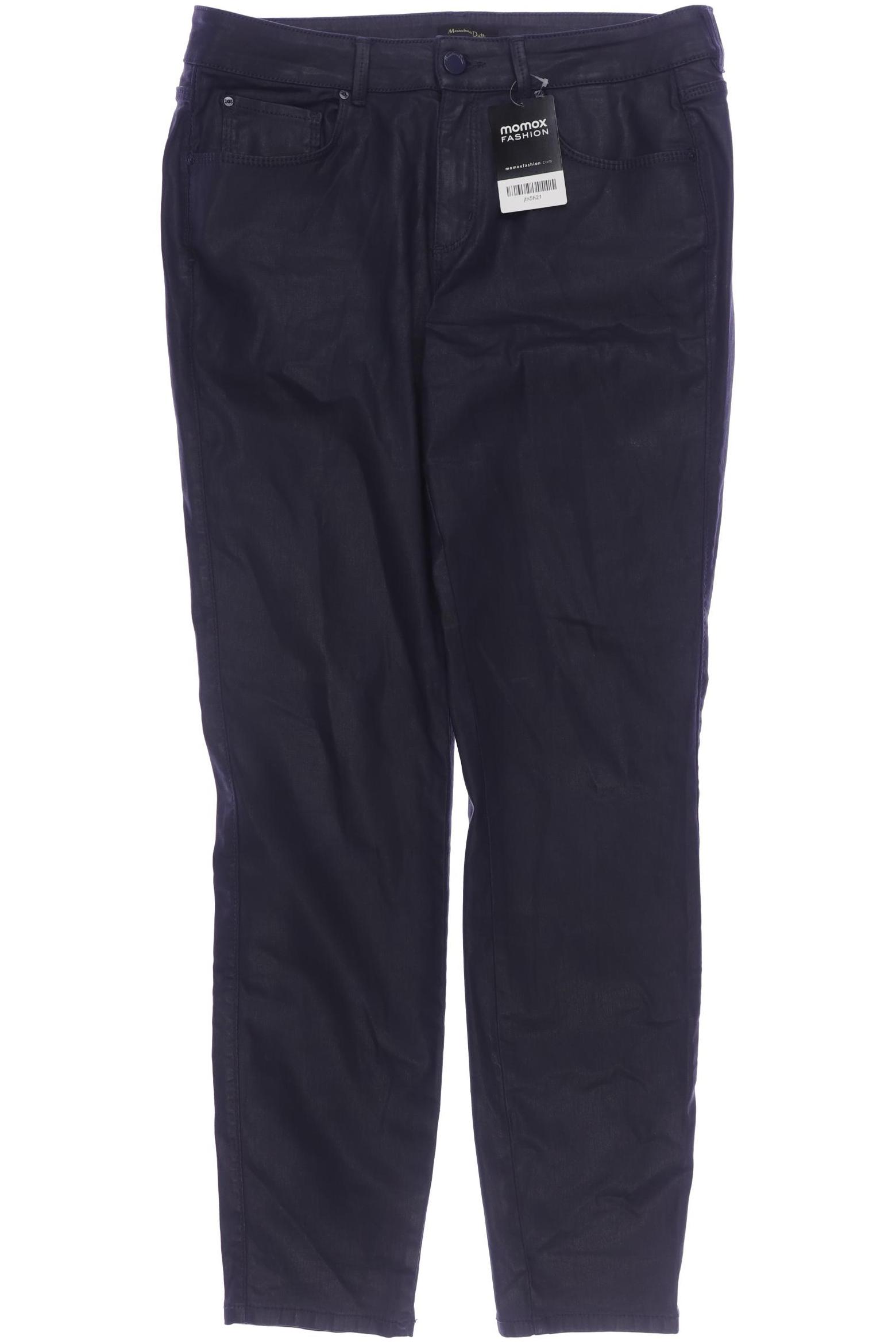 

Massimo Dutti Damen Stoffhose, marineblau, Gr. 42