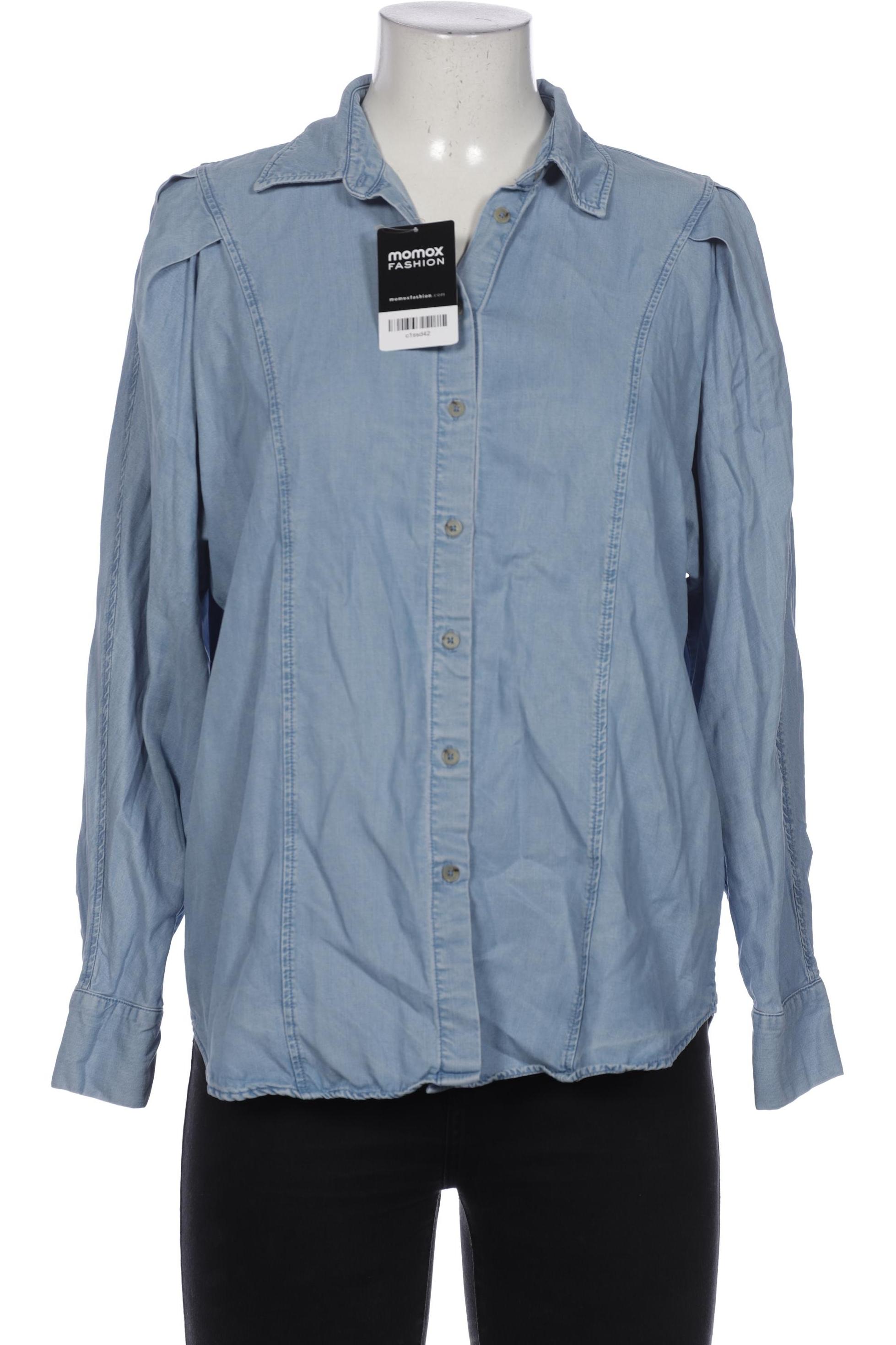 

Massimo Dutti Damen Bluse, hellblau, Gr. 38