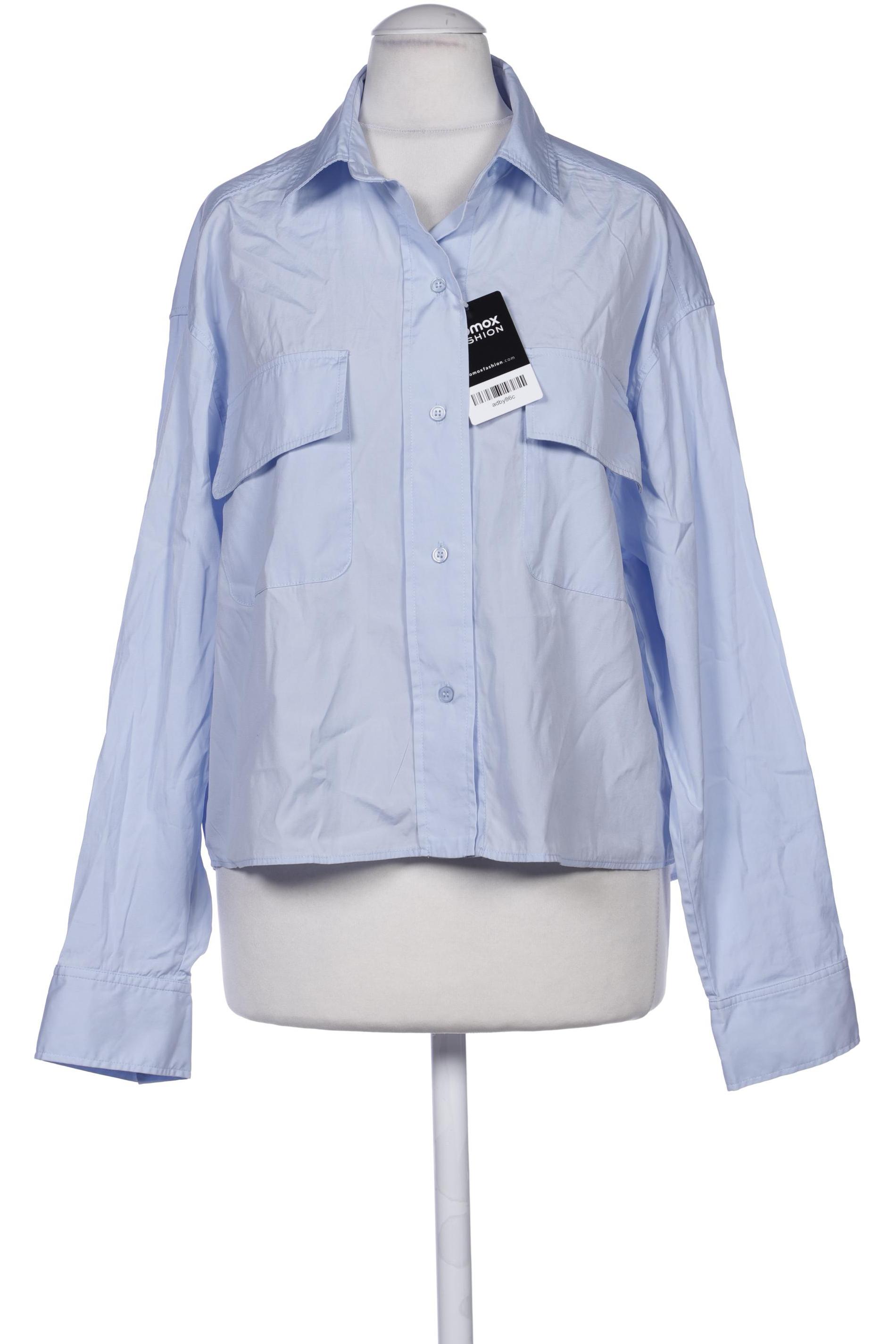 

Massimo Dutti Damen Bluse, hellblau, Gr. 34