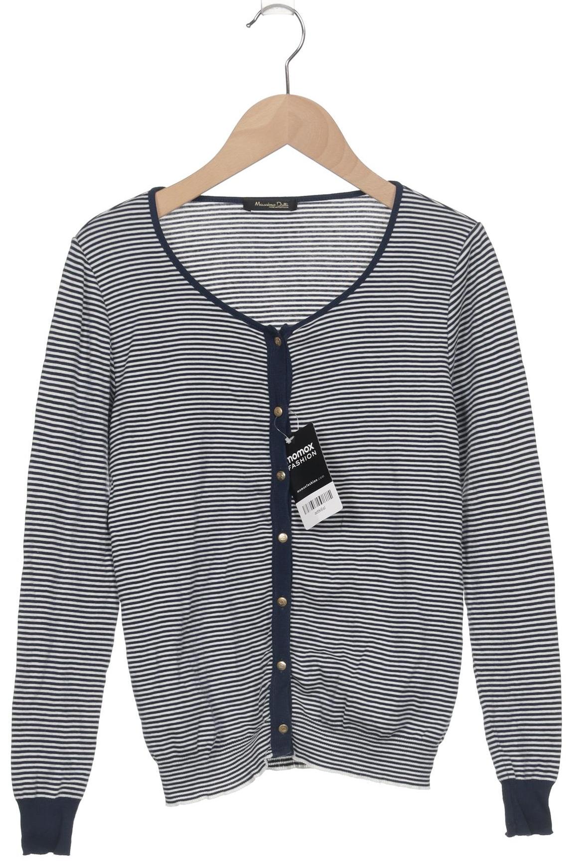 

Massimo Dutti Damen Strickjacke, marineblau, Gr. 36
