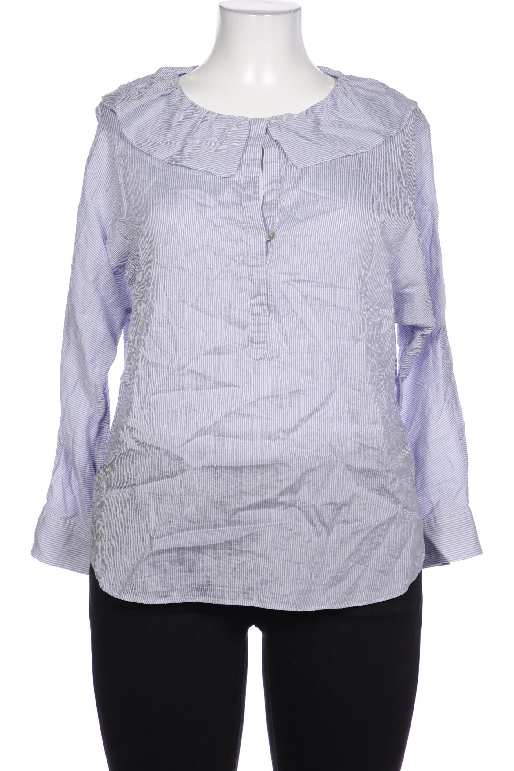 

Massimo Dutti Damen Bluse, hellblau