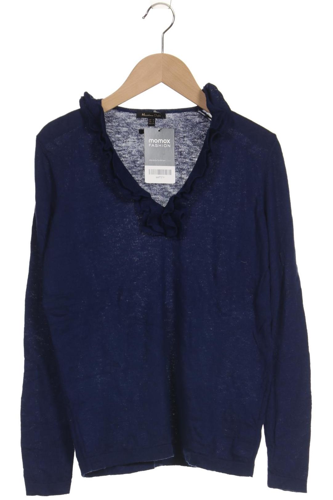 

Massimo Dutti Damen Pullover, marineblau, Gr. 36