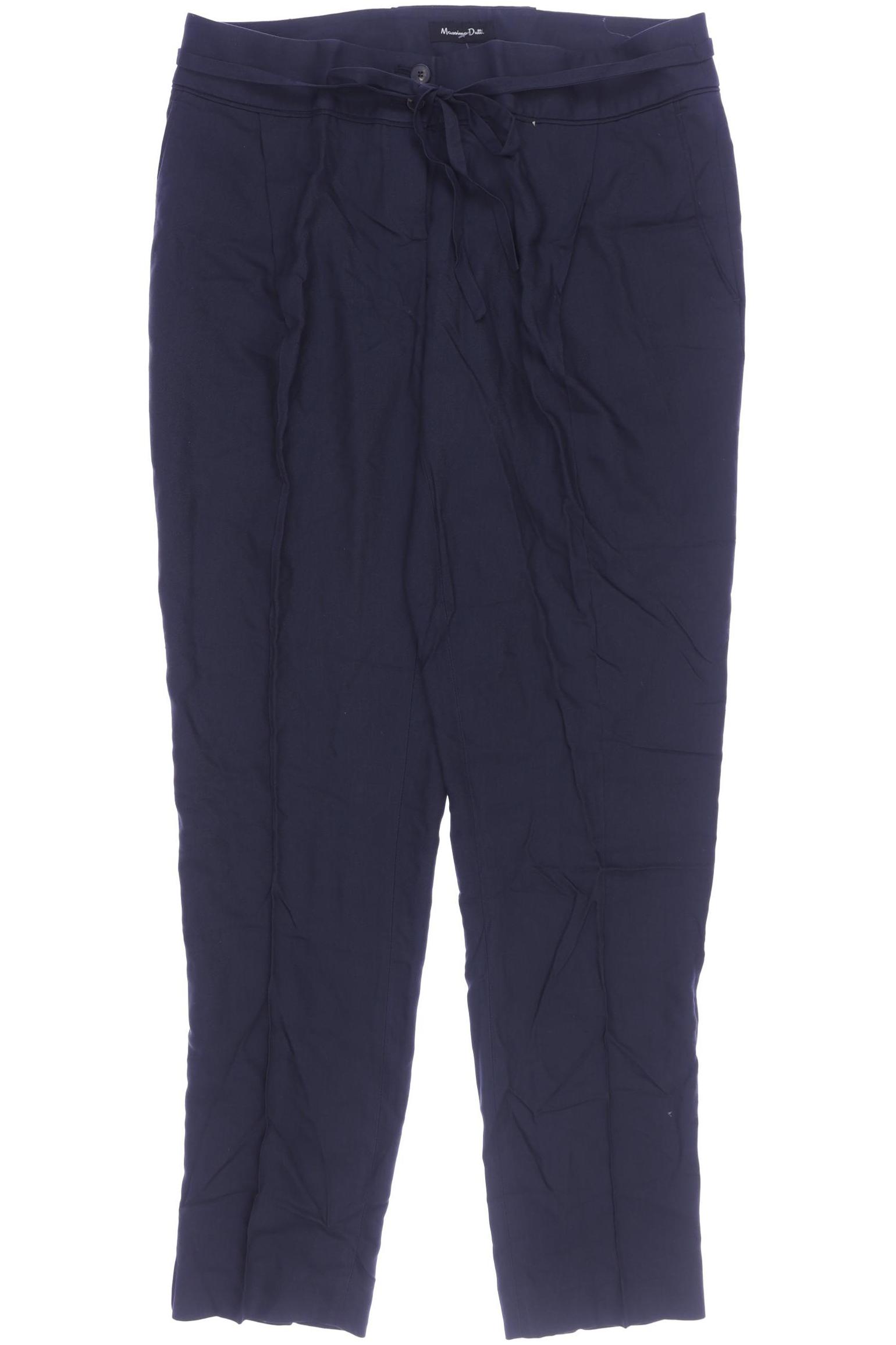 

Massimo Dutti Damen Stoffhose, marineblau