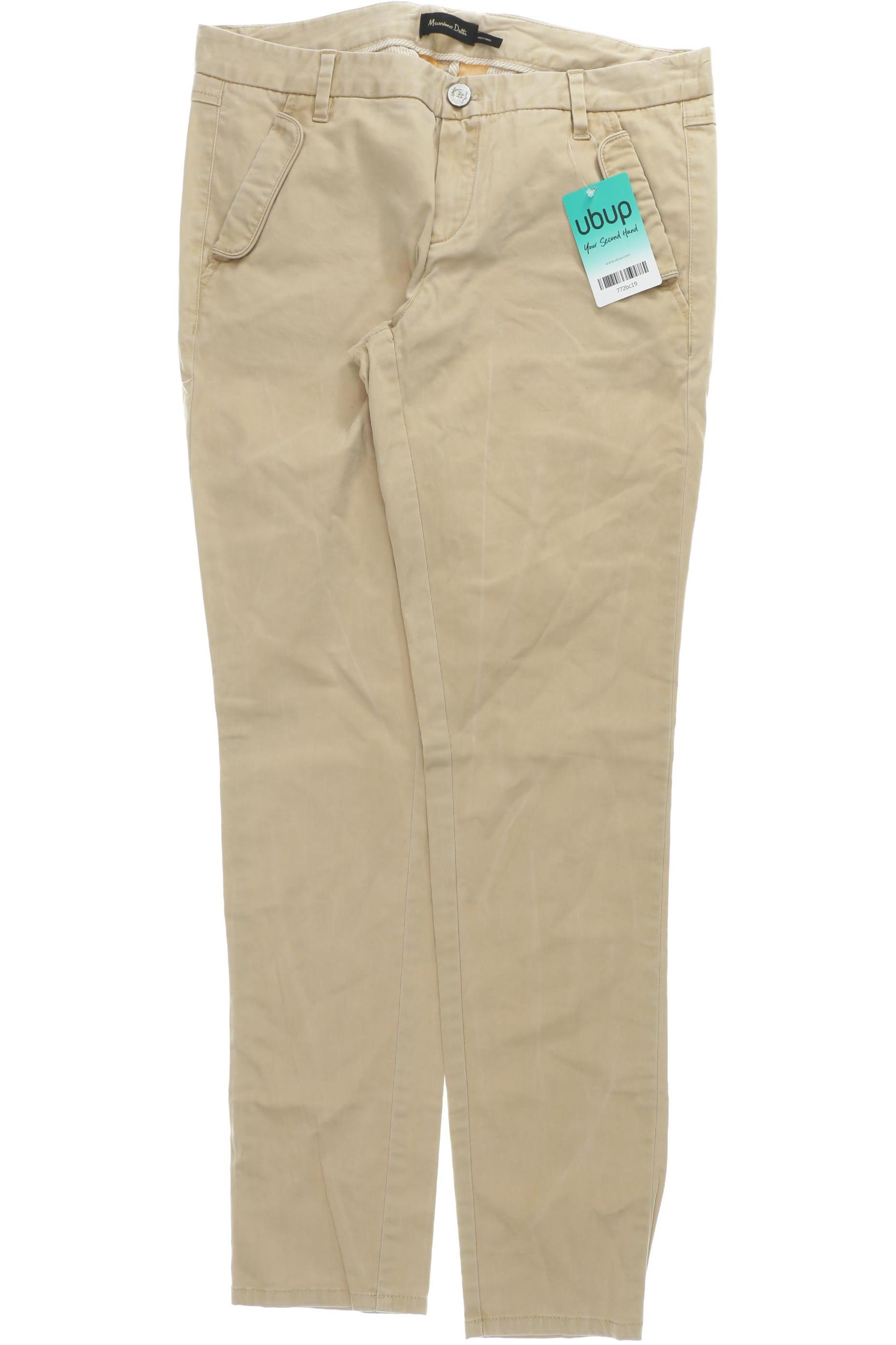 

Massimo Dutti Damen Stoffhose, beige, Gr. 38