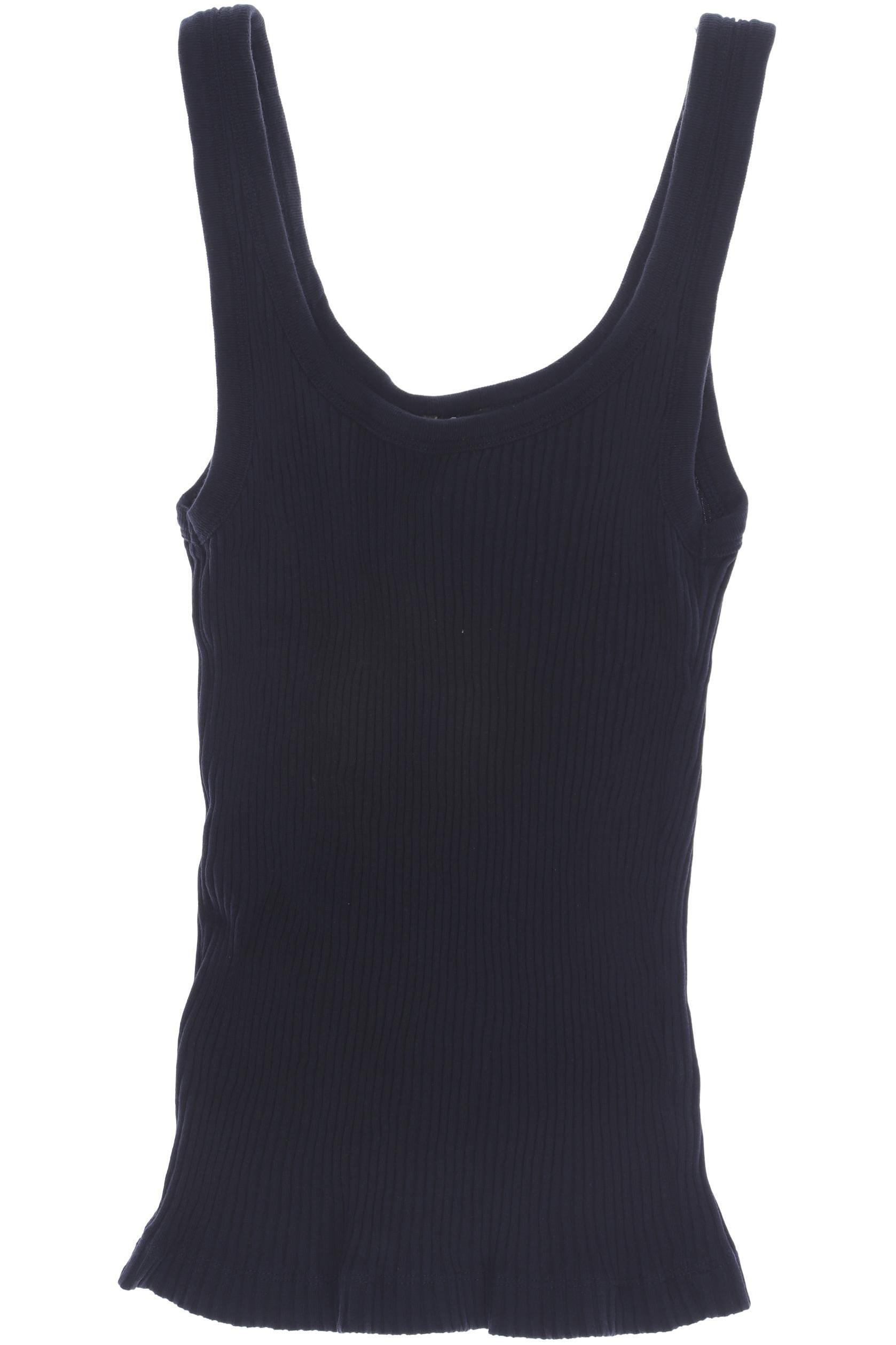 

Massimo Dutti Damen Top, marineblau, Gr. 34