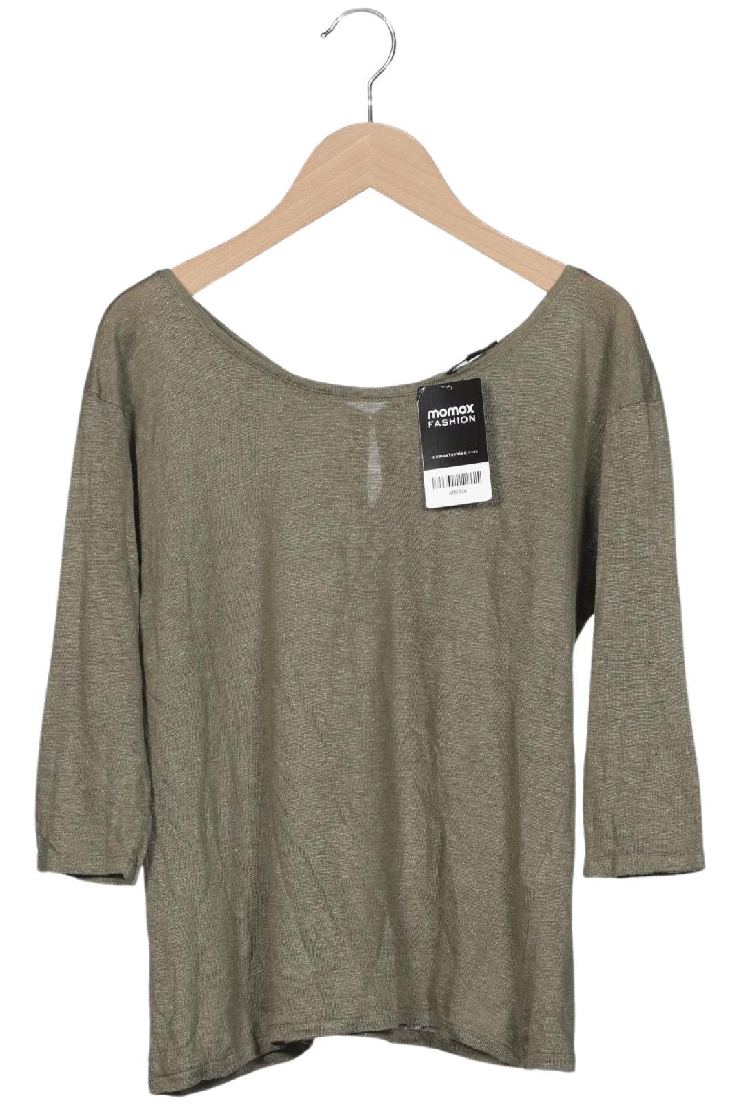 

Massimo Dutti Damen Langarmshirt, grün, Gr. 36