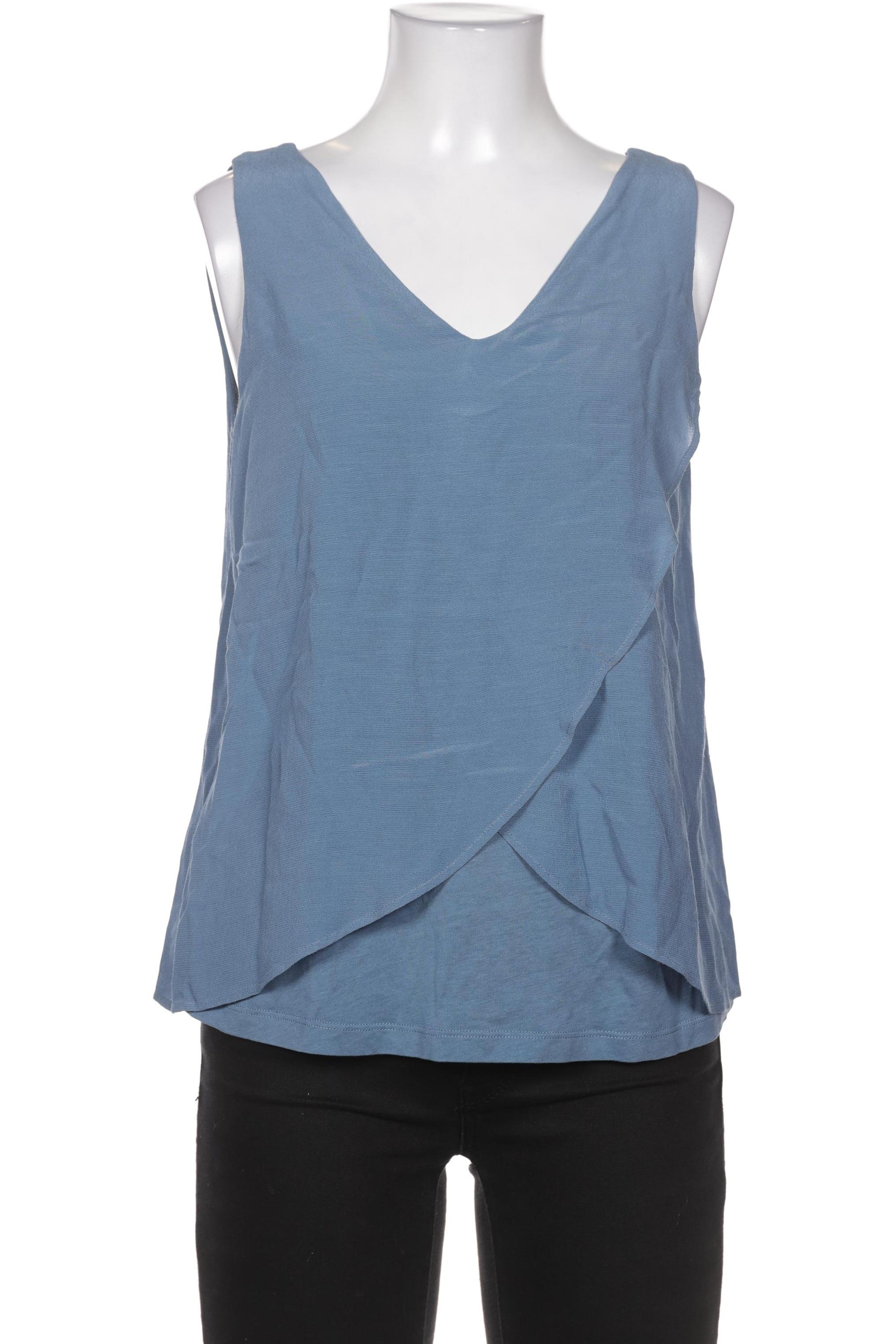 

Massimo Dutti Damen Bluse, blau, Gr. 36