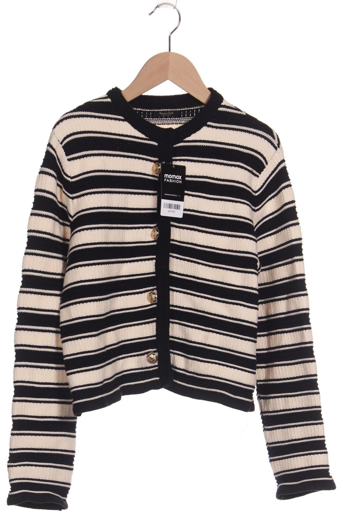 

Massimo Dutti Damen Strickjacke, schwarz, Gr. 34