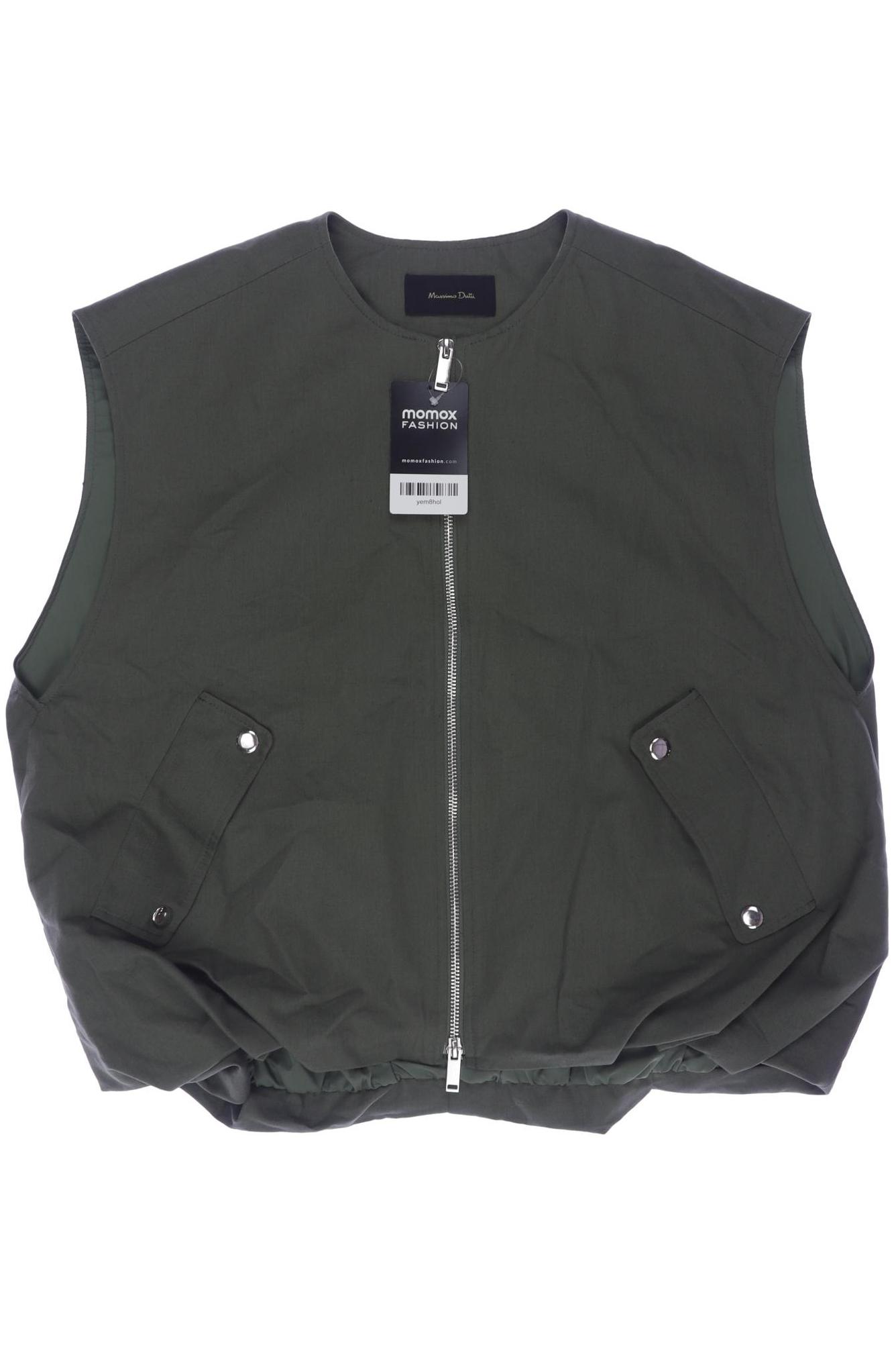 

Massimo Dutti Damen Weste, grün, Gr. 34