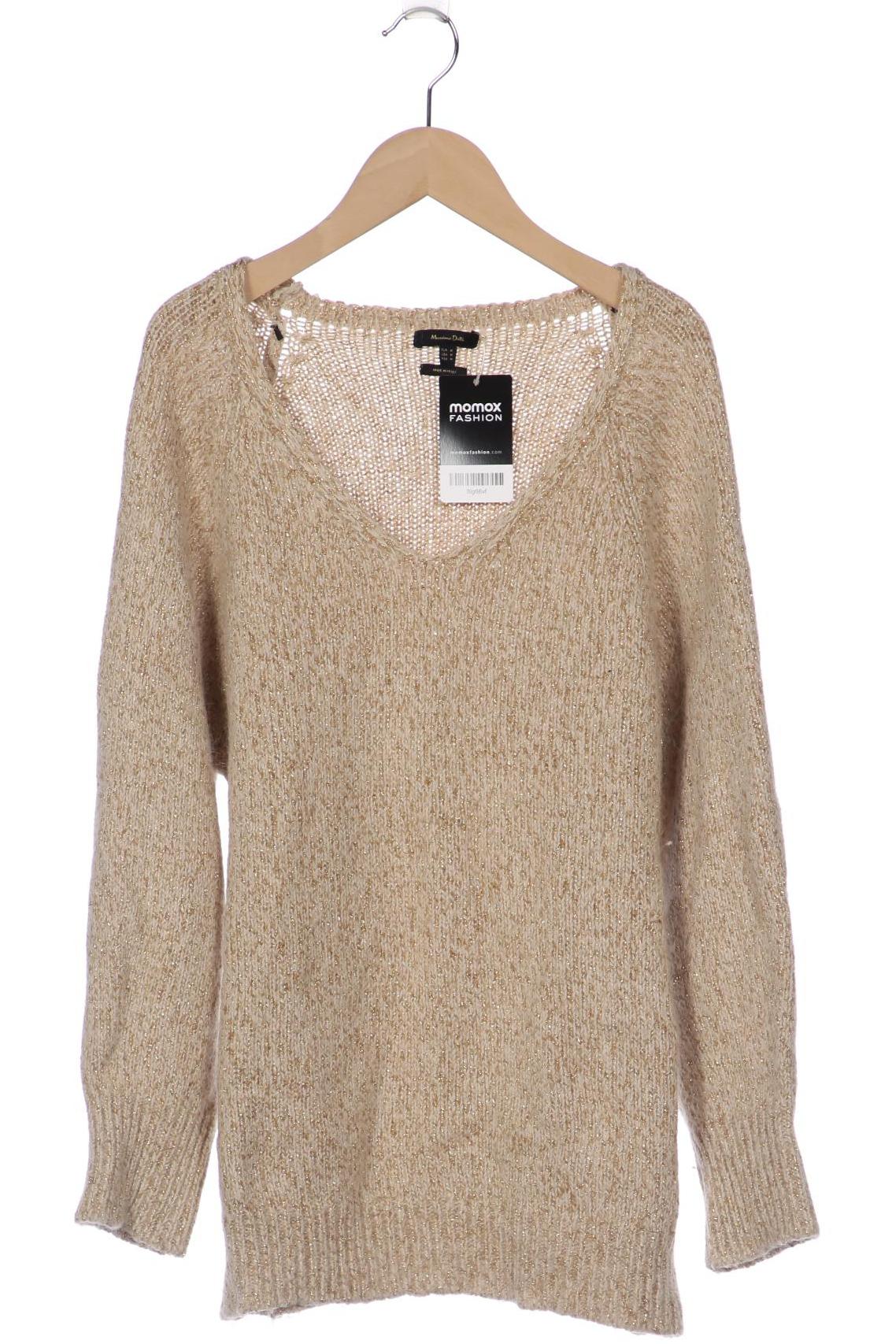 

Massimo Dutti Damen Pullover, beige