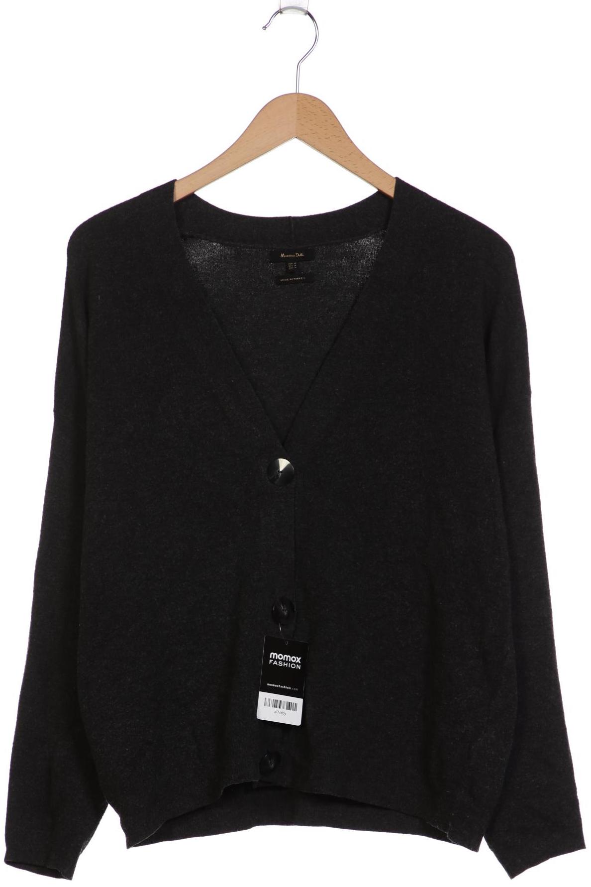

Massimo Dutti Damen Strickjacke, schwarz, Gr. 38