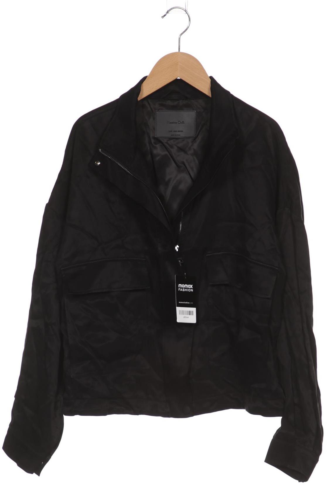 

Massimo Dutti Damen Jacke, schwarz, Gr. 36