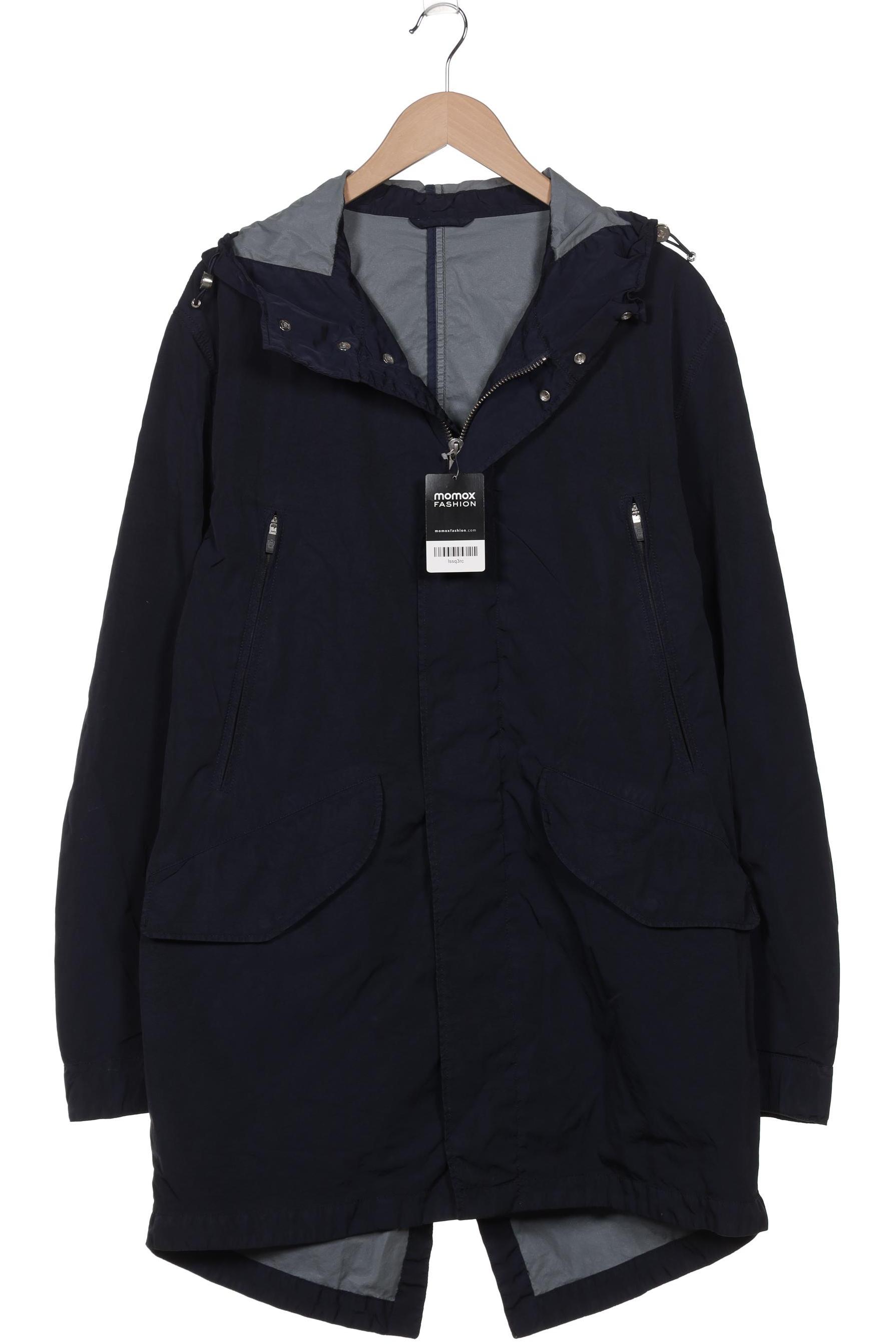 

Massimo Dutti Damen Mantel, marineblau, Gr. 44