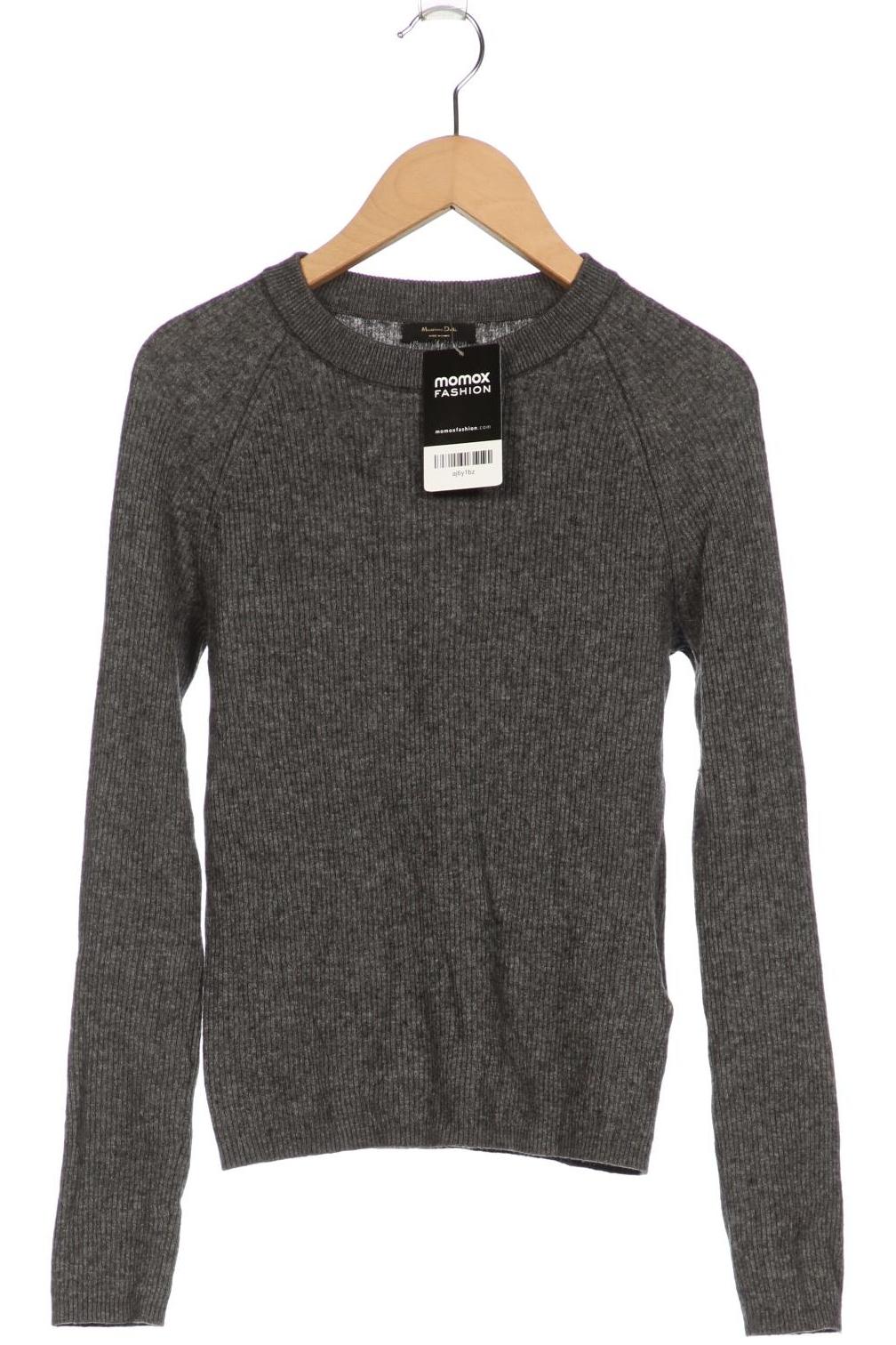 

Massimo Dutti Damen Pullover, grau, Gr. 34