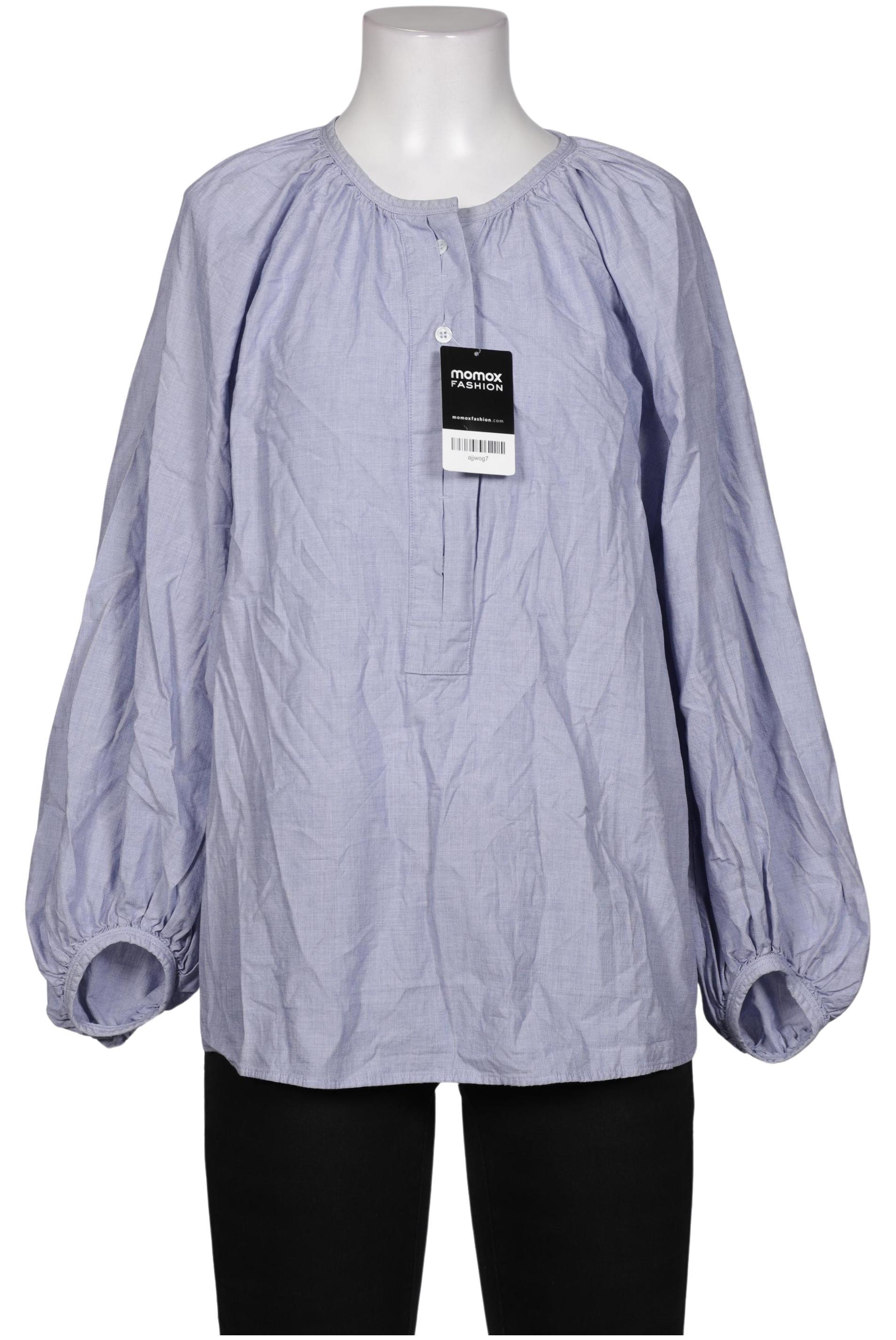 

Massimo Dutti Damen Bluse, hellblau, Gr. 36