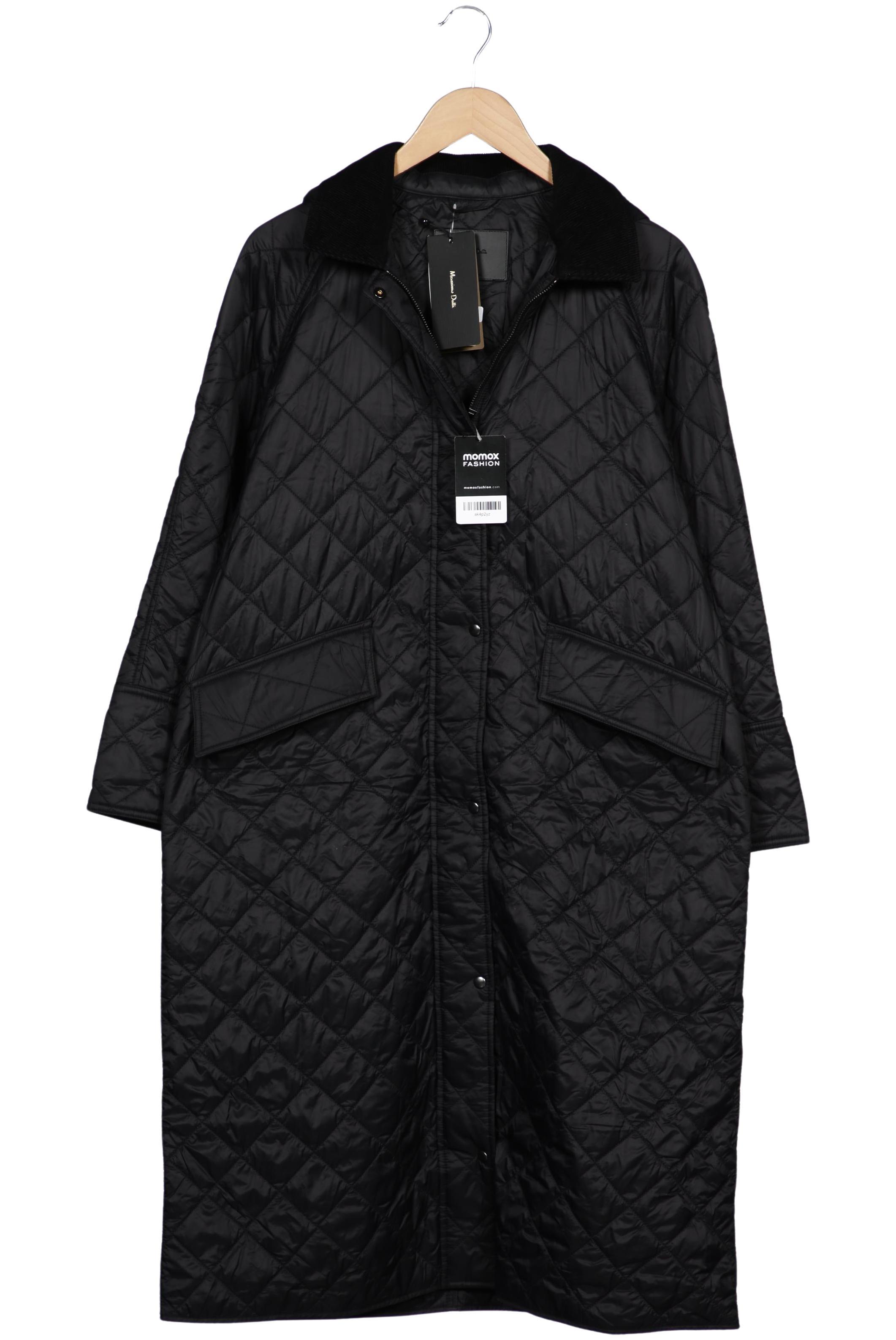 

Massimo Dutti Damen Mantel, schwarz, Gr. 38