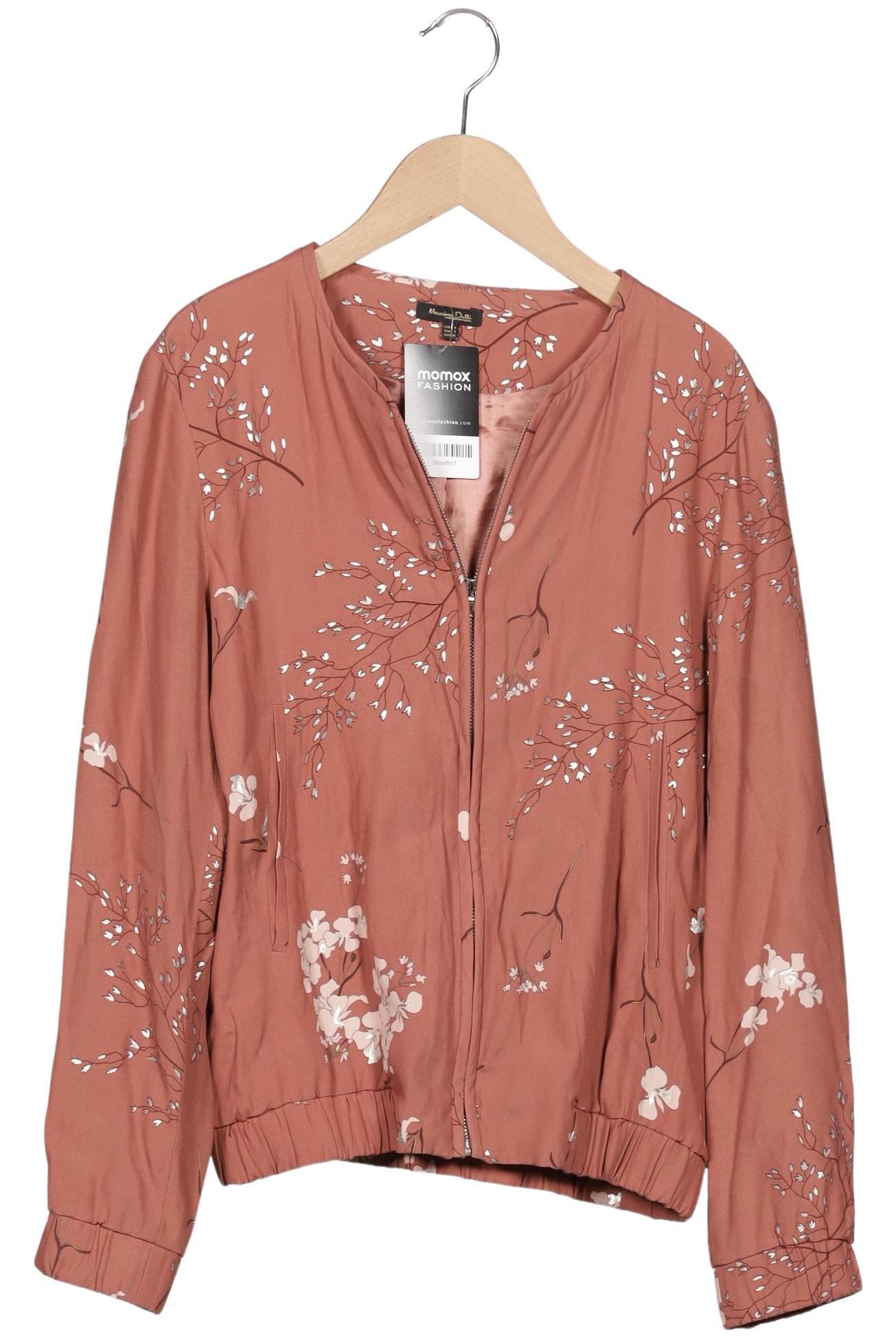 

Massimo Dutti Damen Jacke, bordeaux, Gr. 36