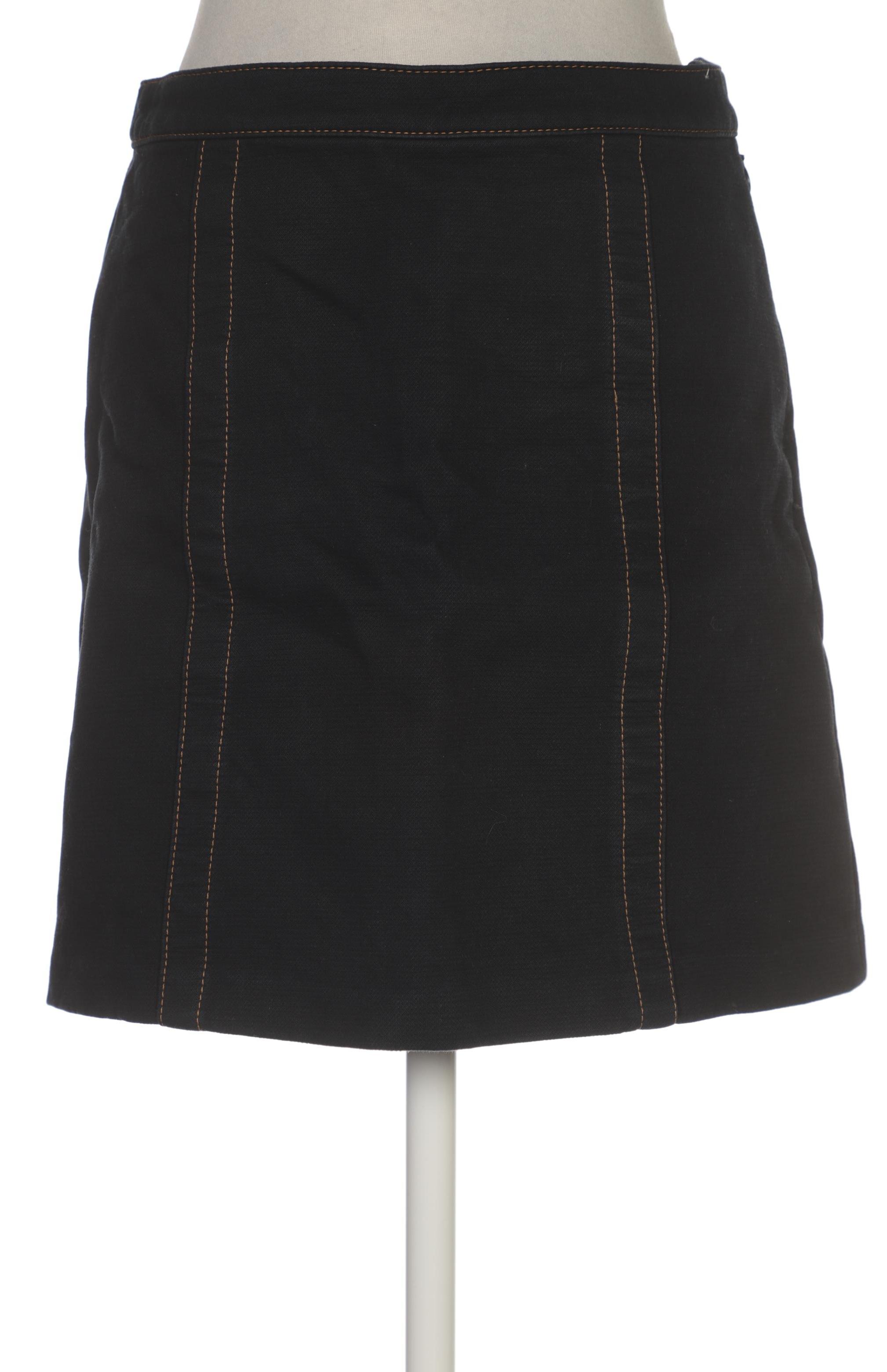 

Massimo Dutti Damen Rock, marineblau, Gr. 38