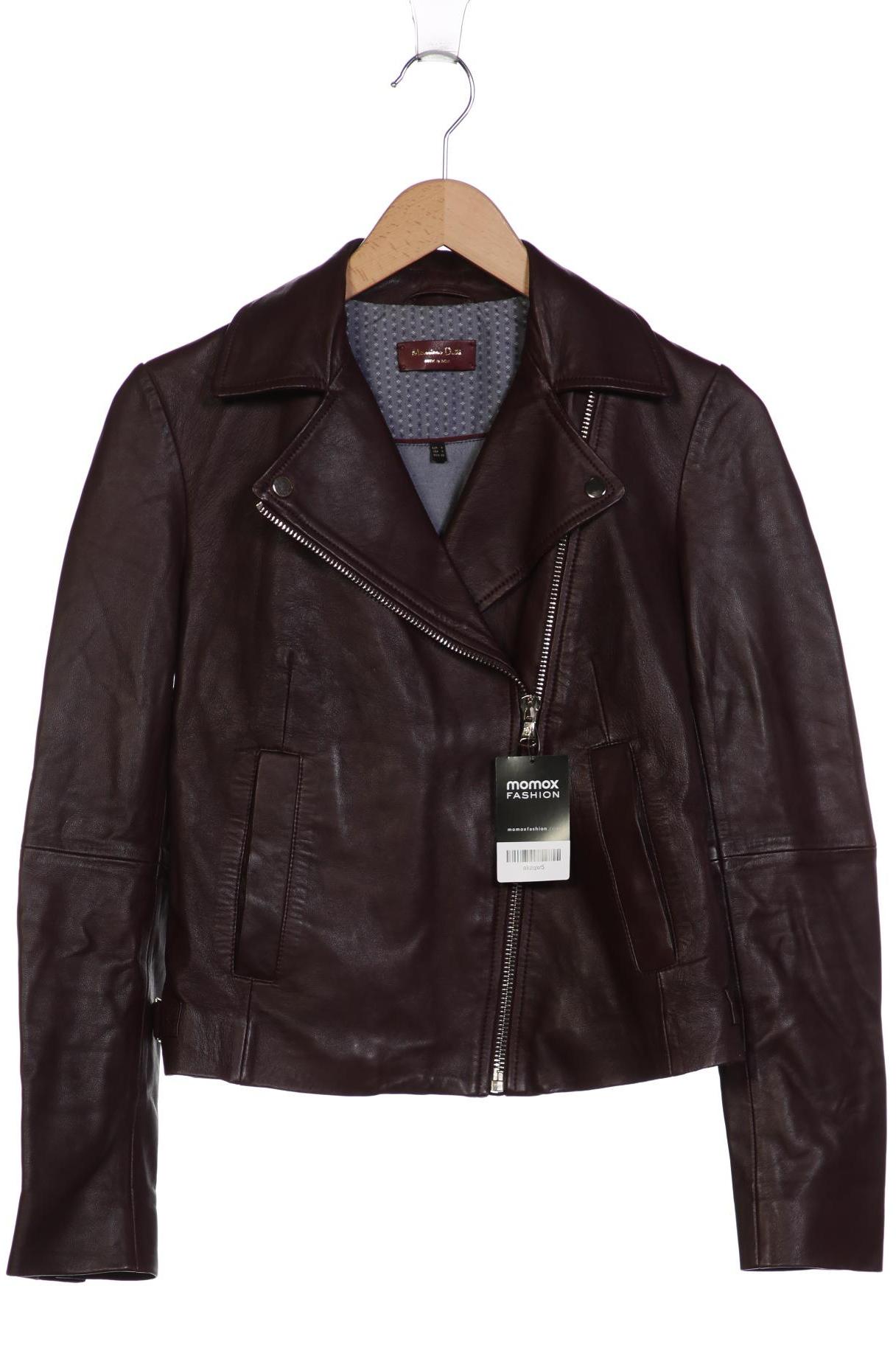 

Massimo Dutti Damen Jacke, bordeaux, Gr. 36
