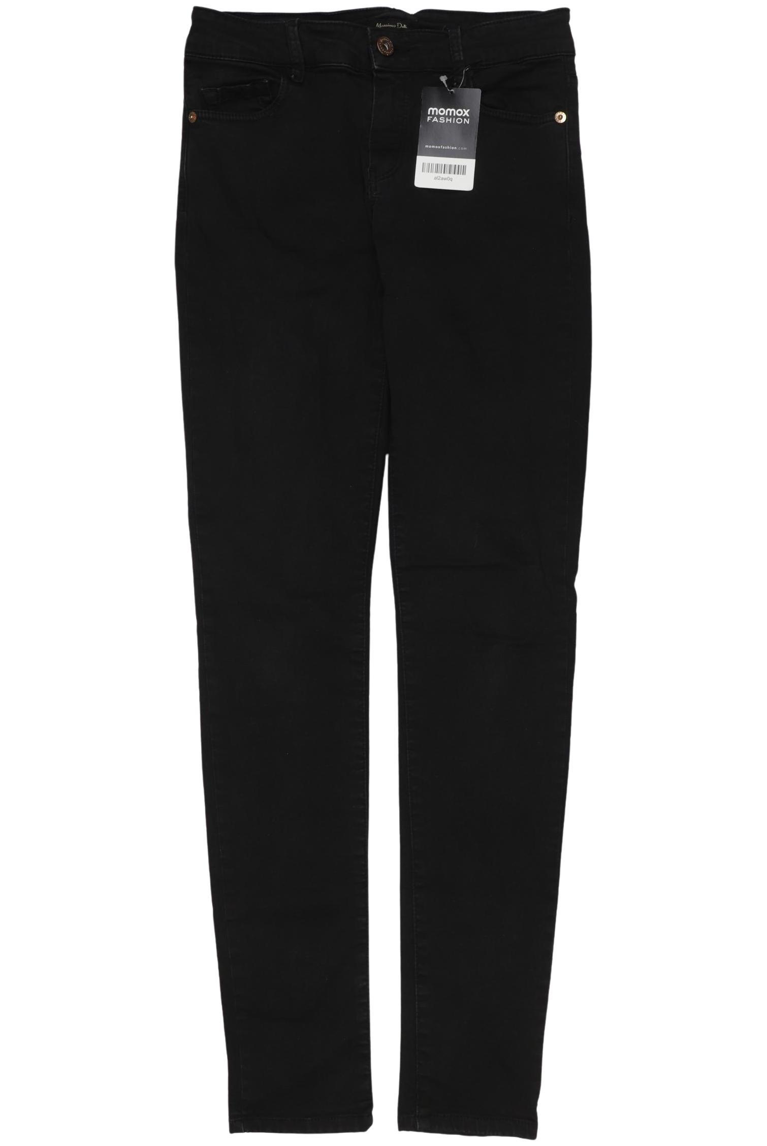 

Massimo Dutti Damen Jeans, schwarz, Gr. 34