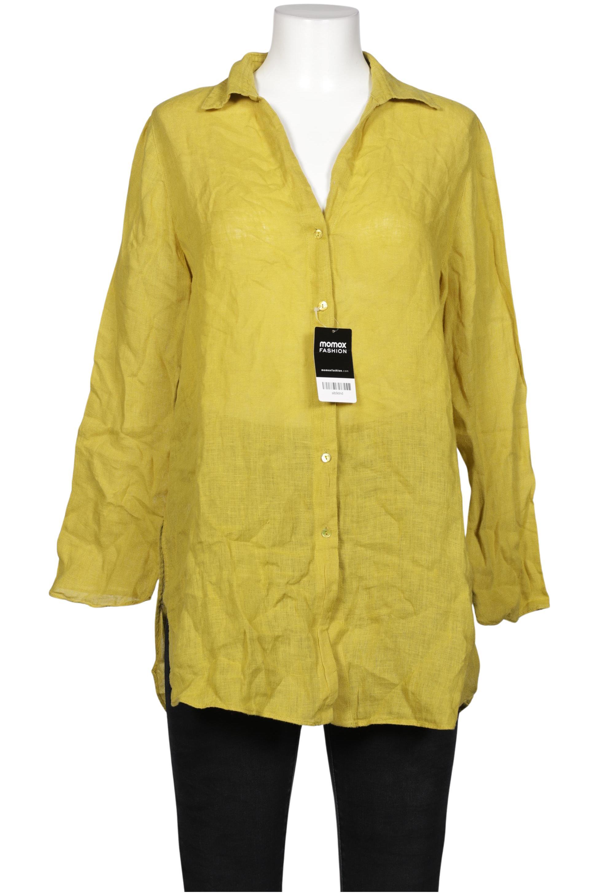 

Massimo Dutti Damen Bluse, gelb, Gr. 38