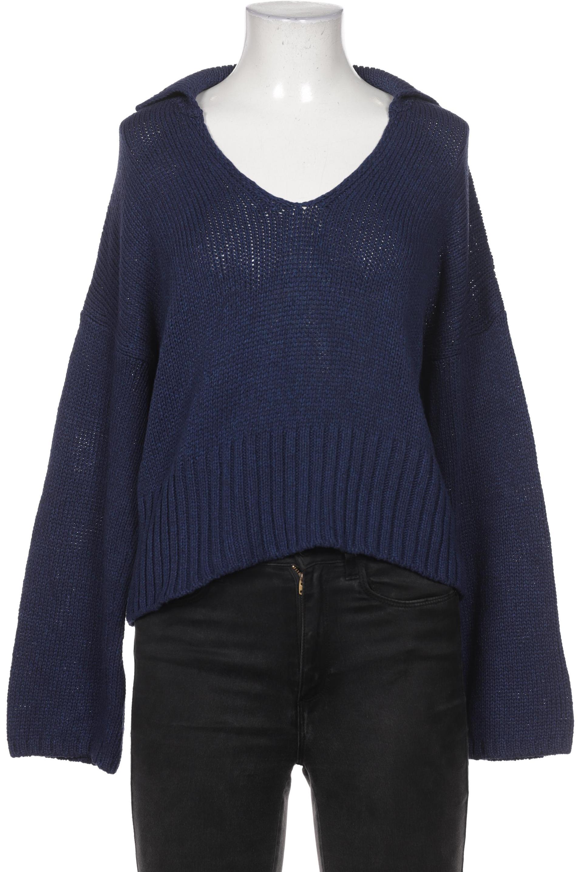 

Massimo Dutti Damen Pullover, blau, Gr. 38