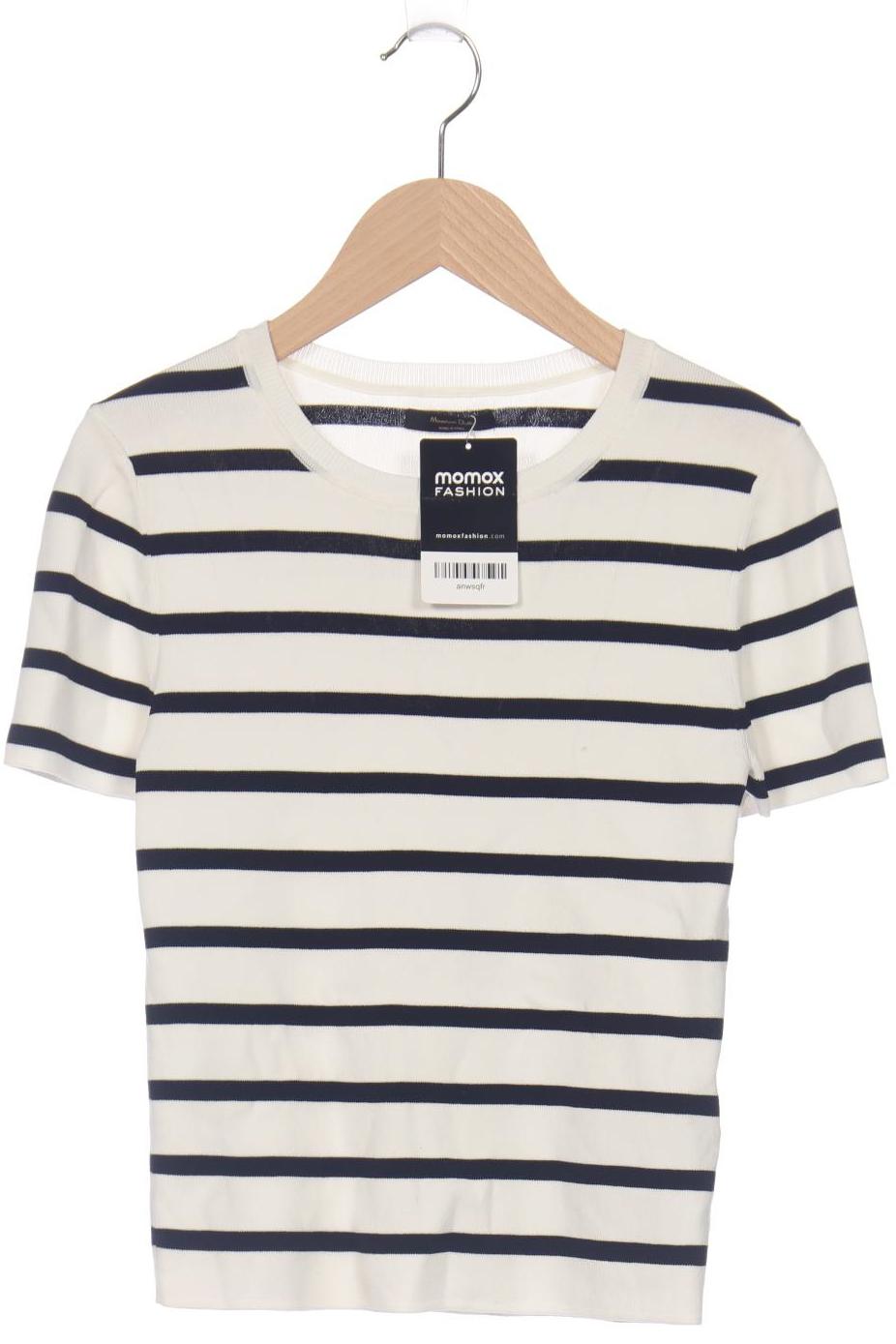 

Massimo Dutti Damen Pullover, weiß, Gr. 36