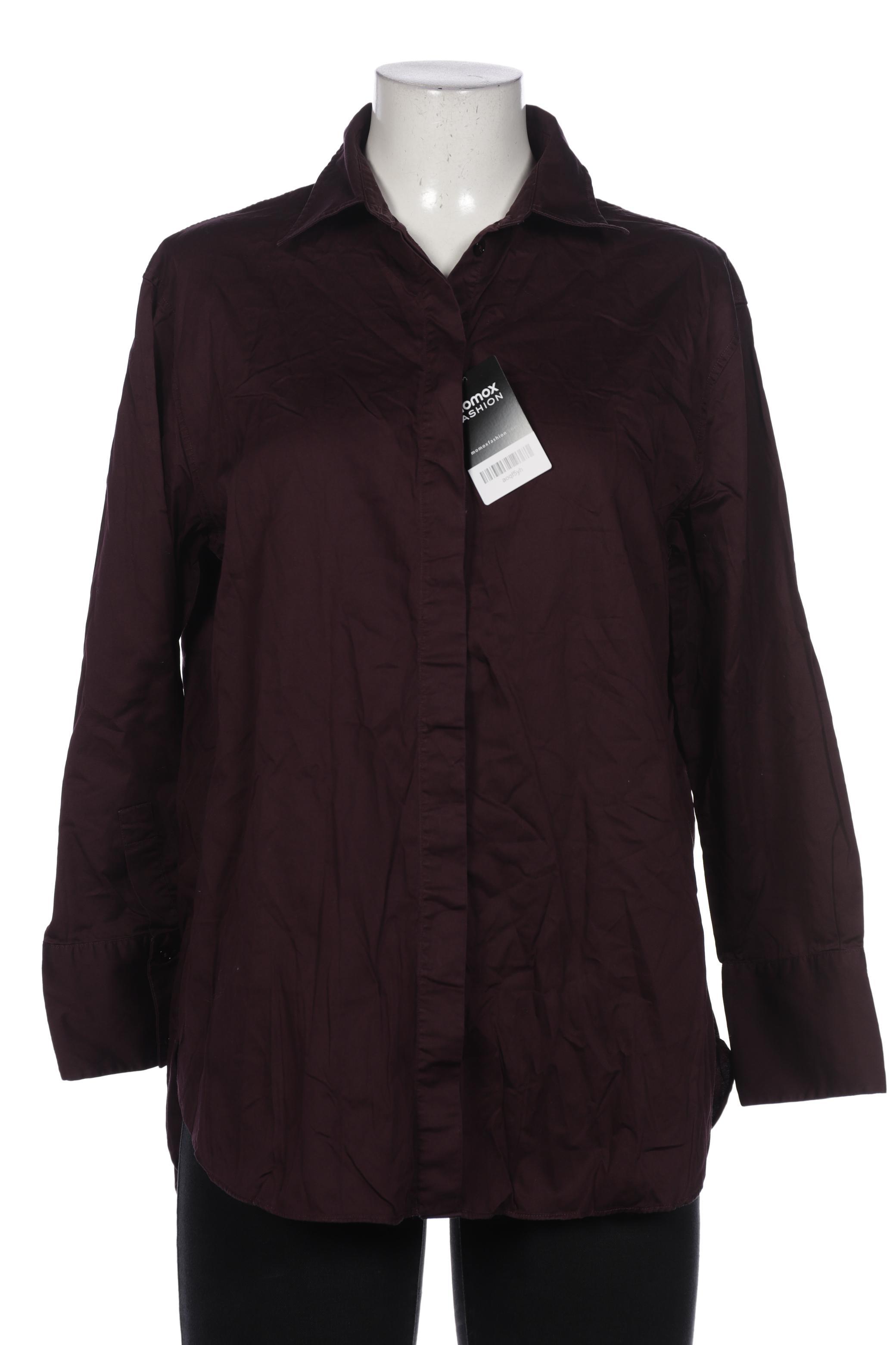 

Massimo Dutti Damen Bluse, bordeaux, Gr. 40