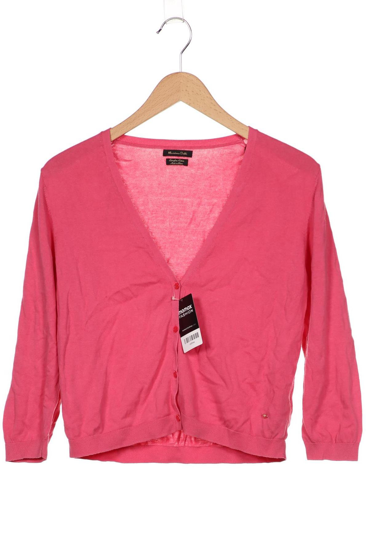 

Massimo Dutti Damen Strickjacke, pink, Gr. 44