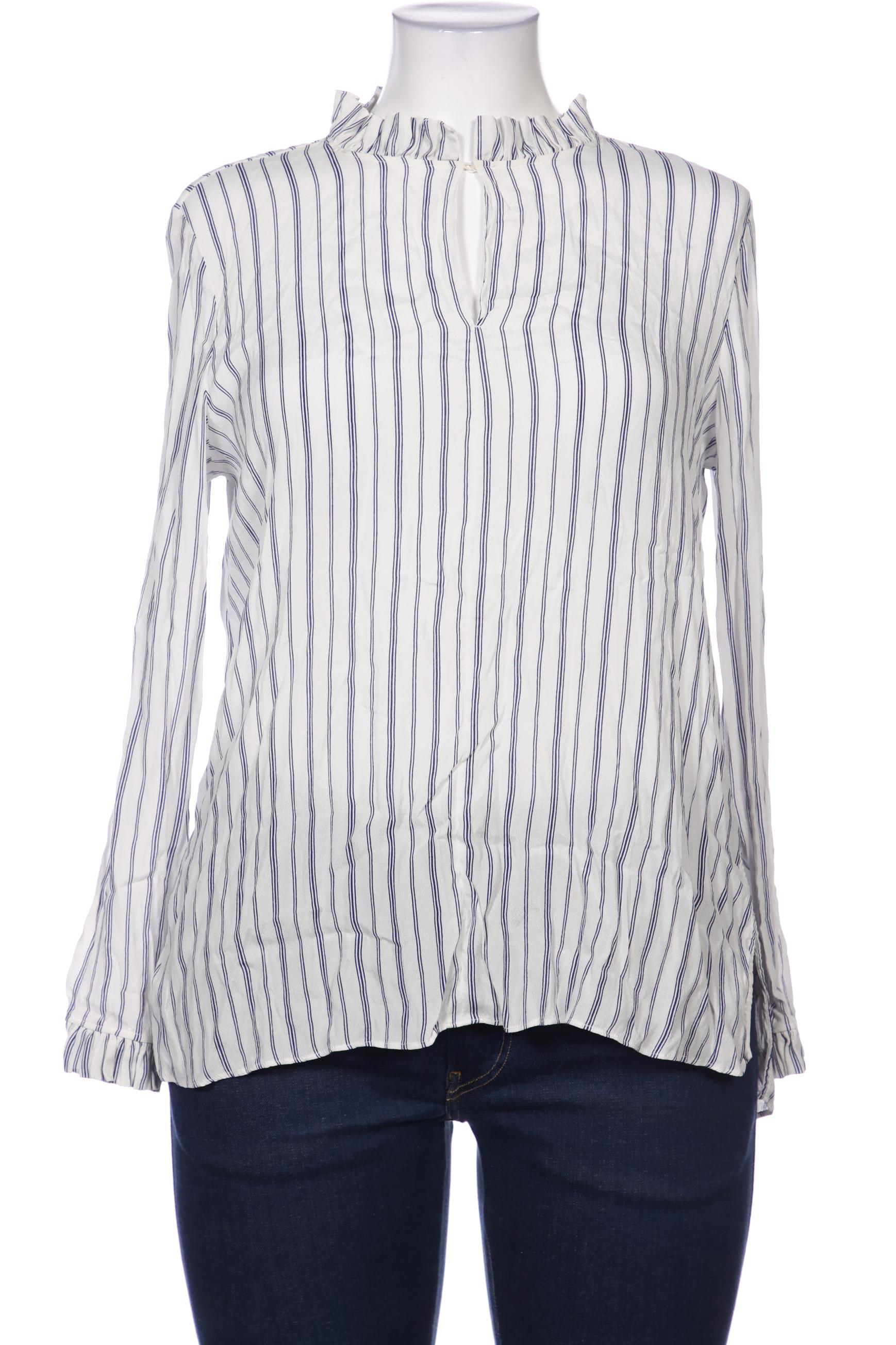 

Massimo Dutti Damen Bluse, weiß, Gr. 42