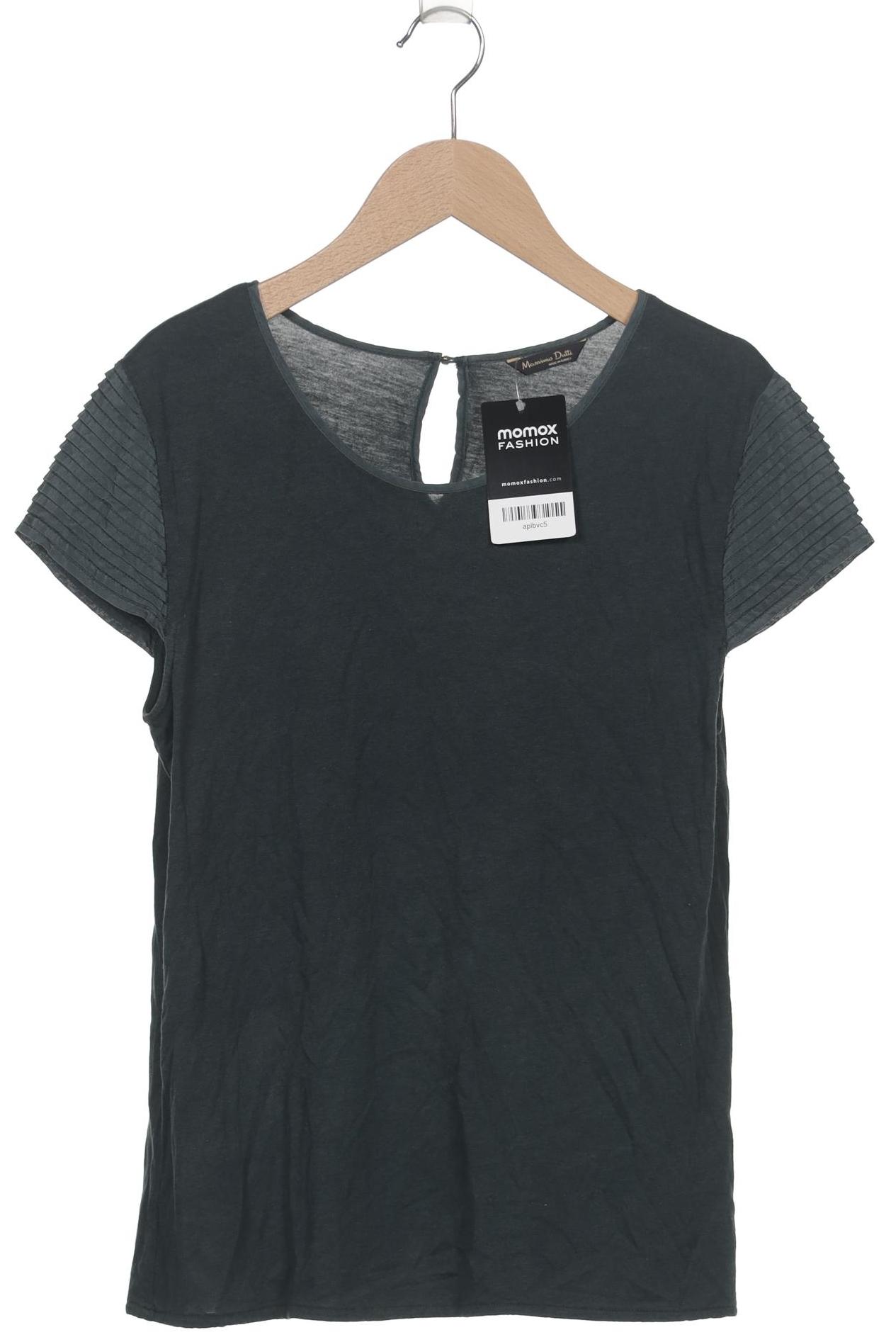 

Massimo Dutti Damen T-Shirt, grün, Gr. 38