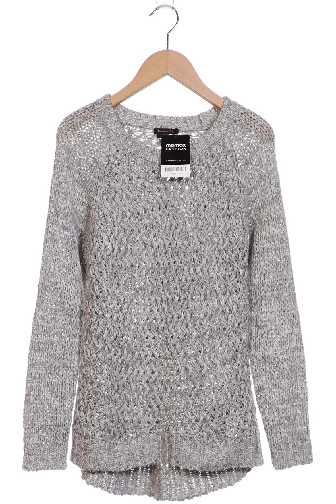 

Massimo Dutti Damen Pullover, grau, Gr. 38