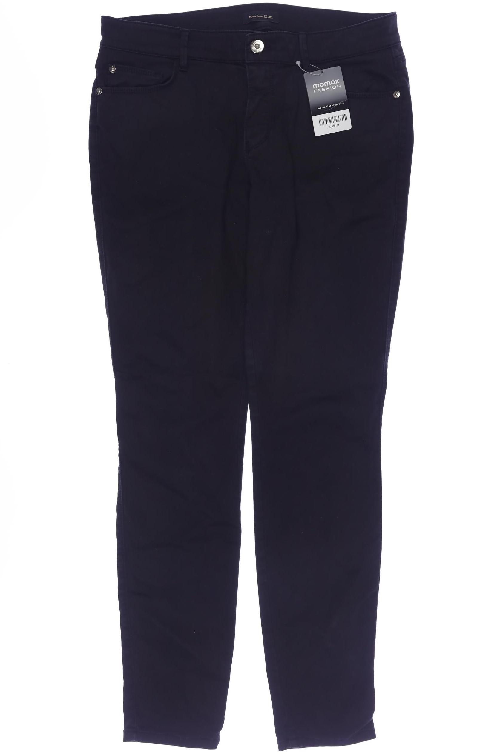 

Massimo Dutti Damen Stoffhose, schwarz, Gr. 40