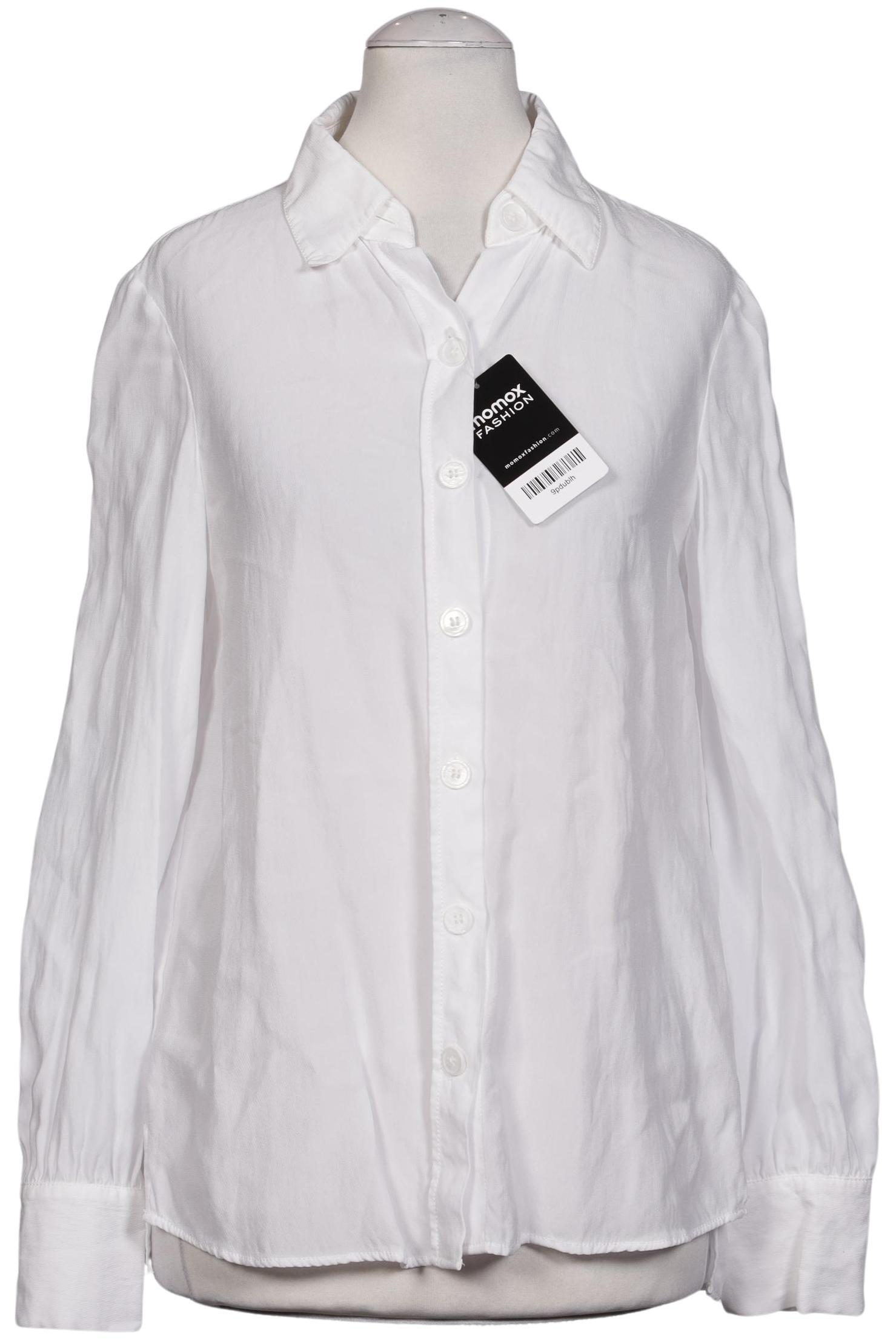 

Massimo Dutti Damen Bluse, weiß, Gr. 34