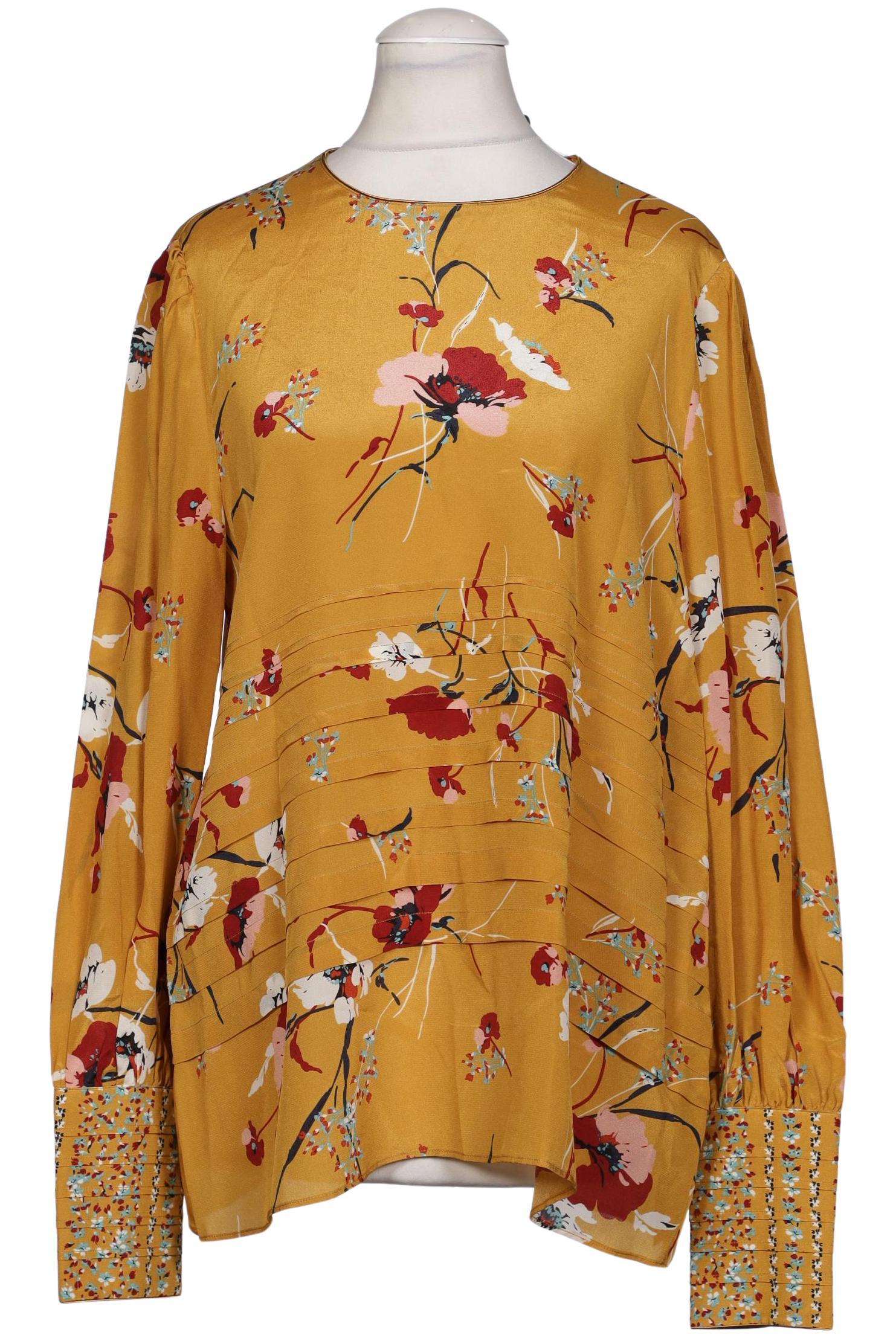 

Massimo Dutti Damen Bluse, gelb, Gr. 40