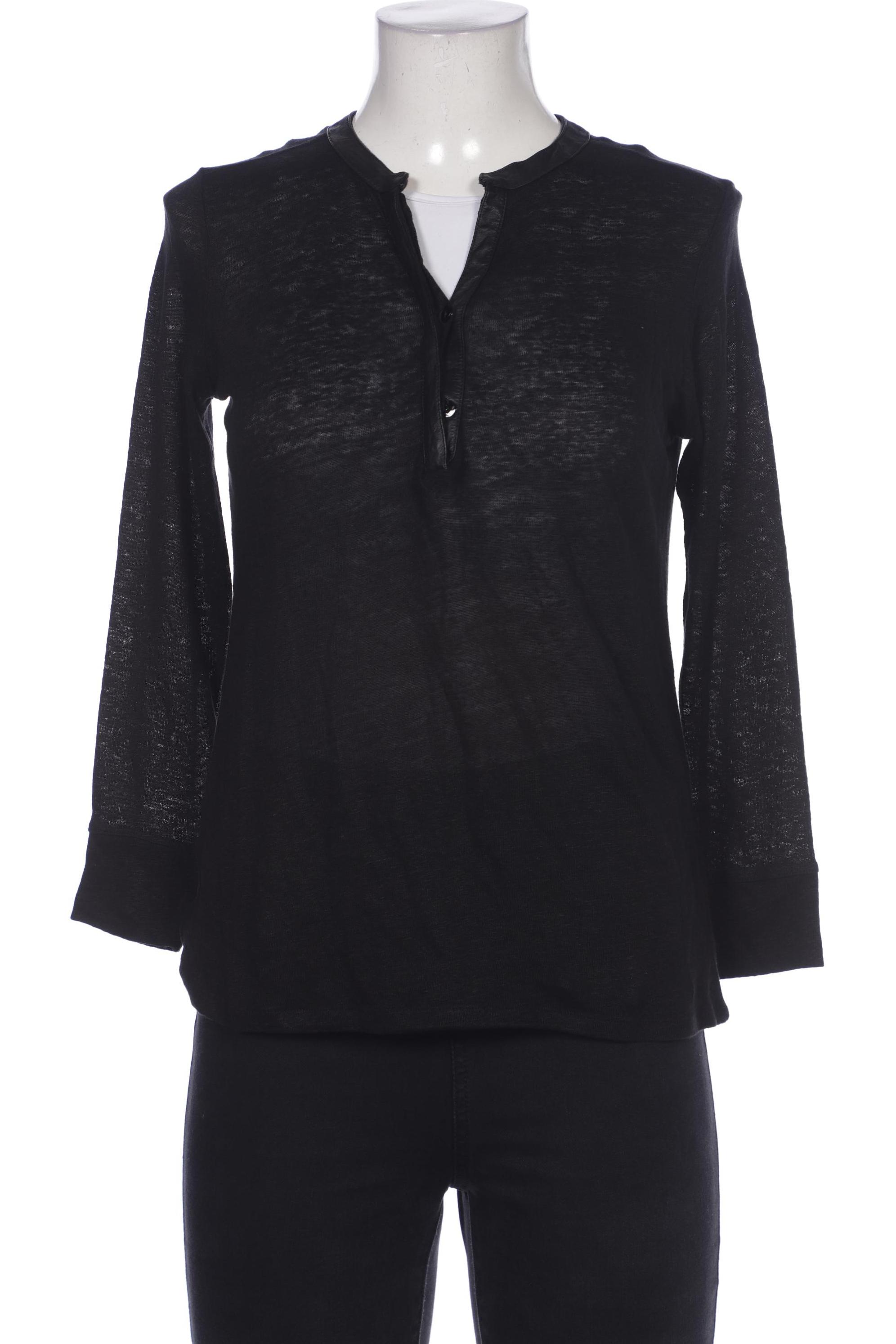

Massimo Dutti Damen Langarmshirt, schwarz, Gr. 38