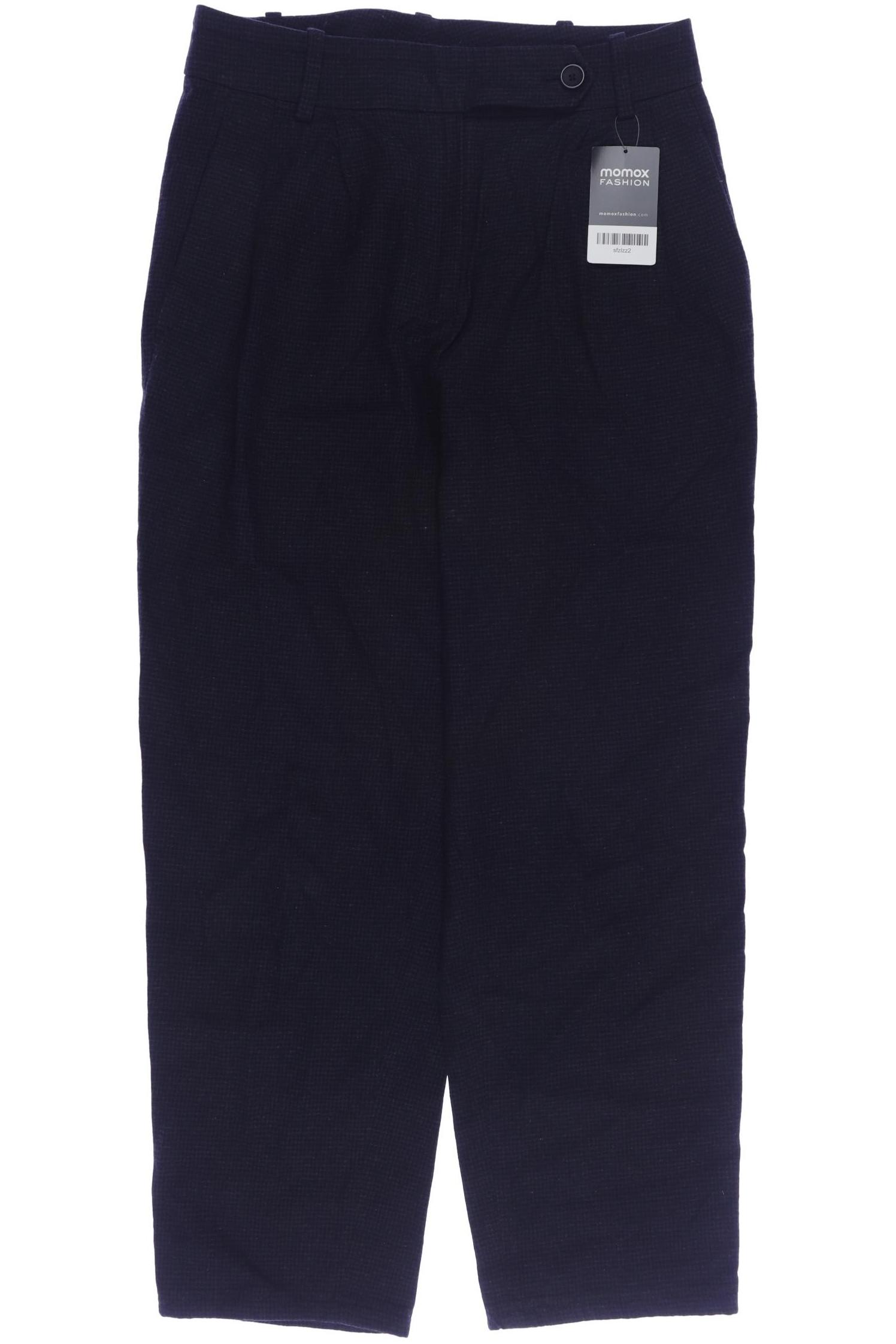 

Massimo Dutti Damen Stoffhose, marineblau, Gr. 36
