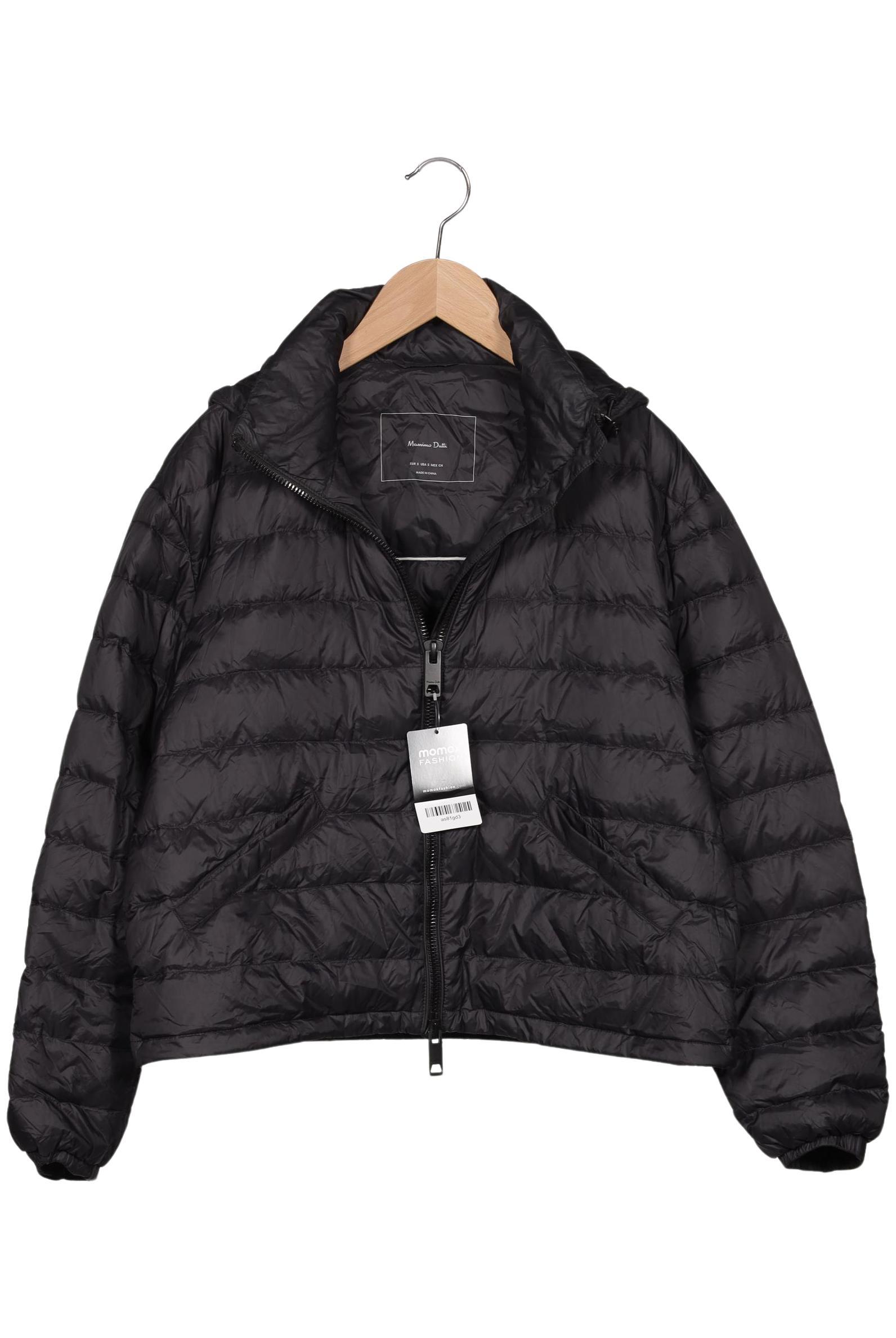 

Massimo Dutti Damen Jacke, schwarz, Gr. 36