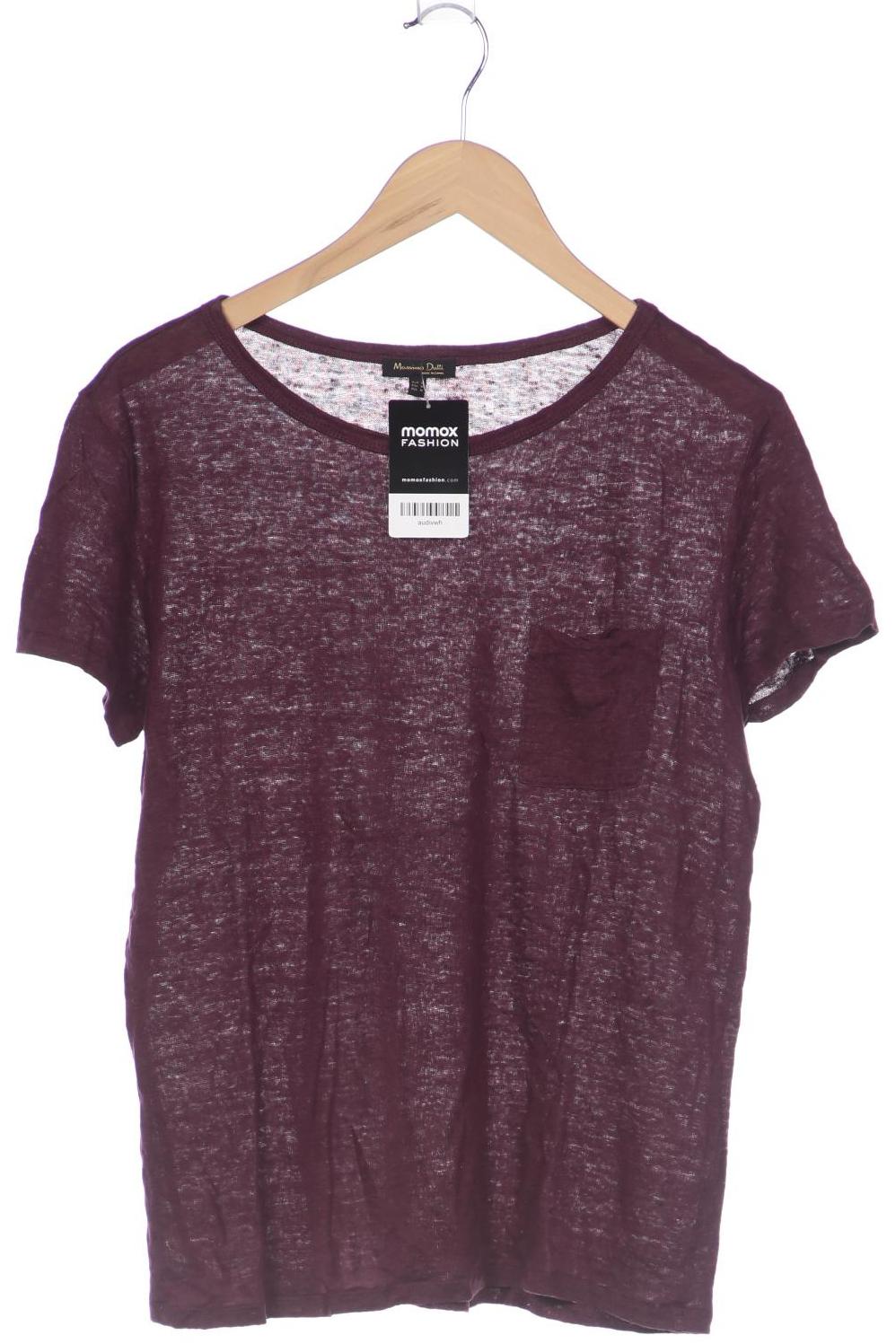 

Massimo Dutti Damen T-Shirt, bordeaux