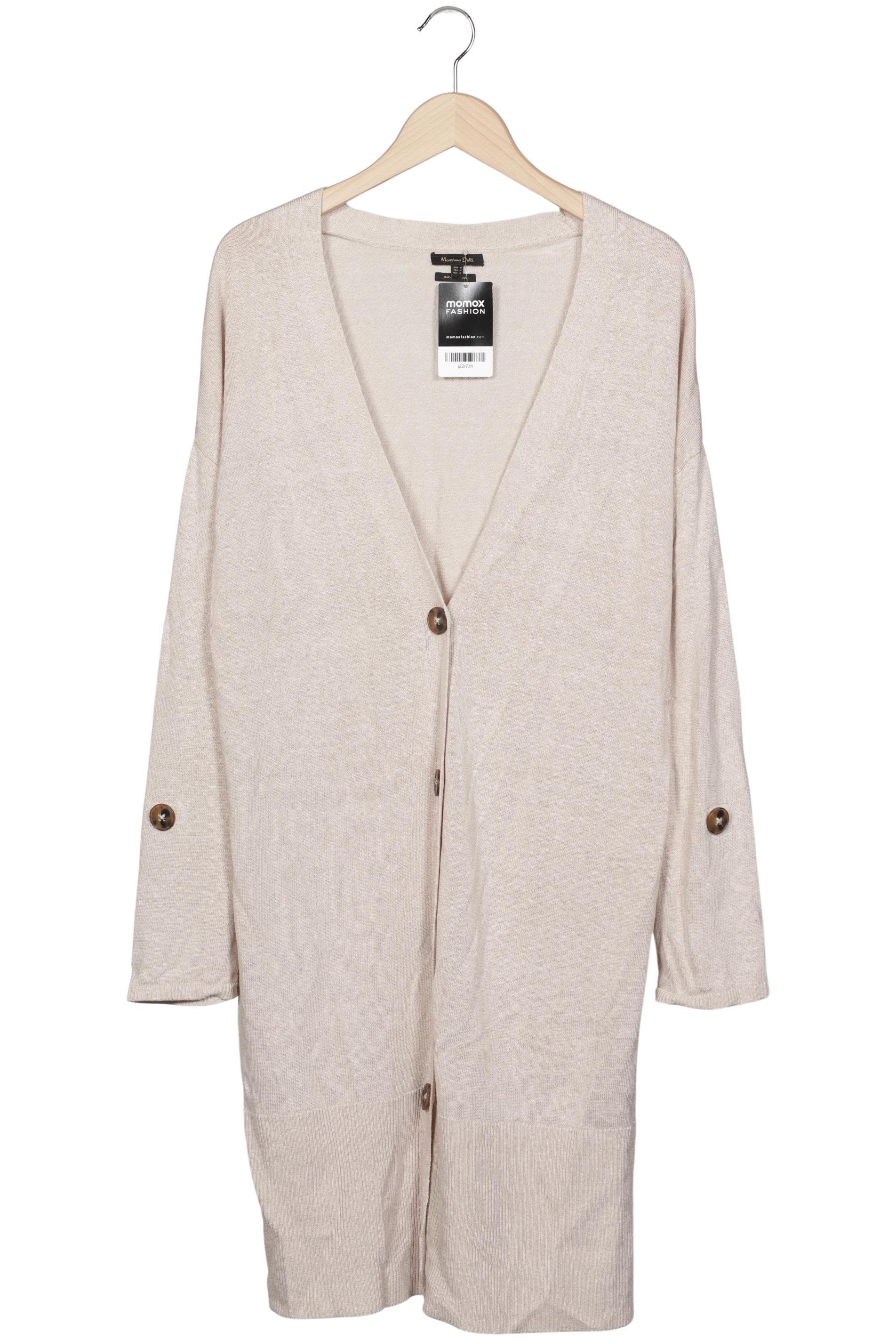

Massimo Dutti Damen Strickjacke, beige, Gr. 38