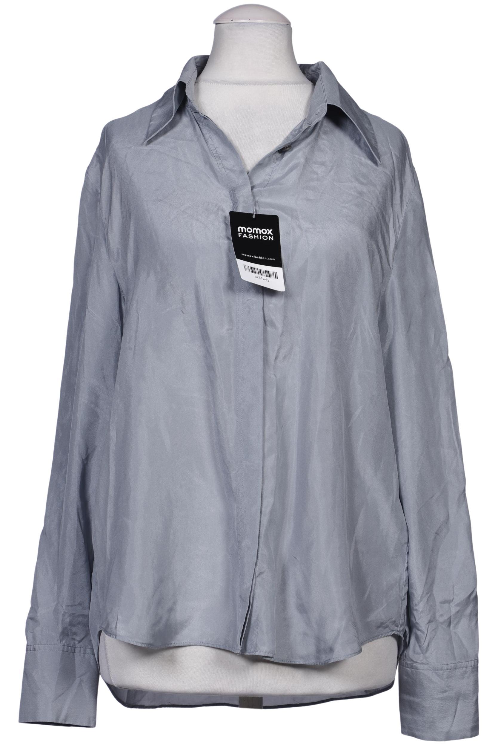 

Massimo Dutti Damen Bluse, hellblau, Gr. 36