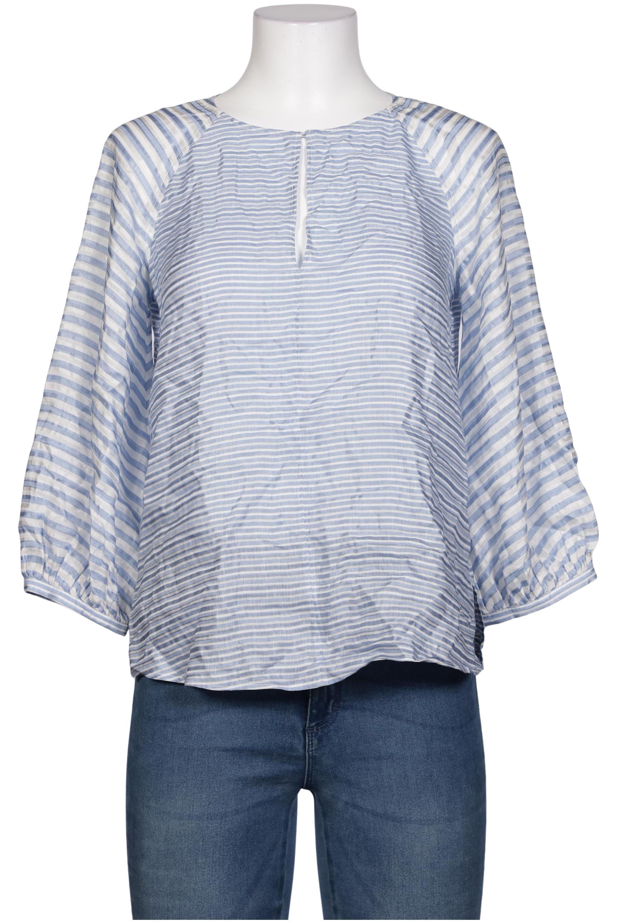 

Massimo Dutti Damen Bluse, hellblau, Gr. 36