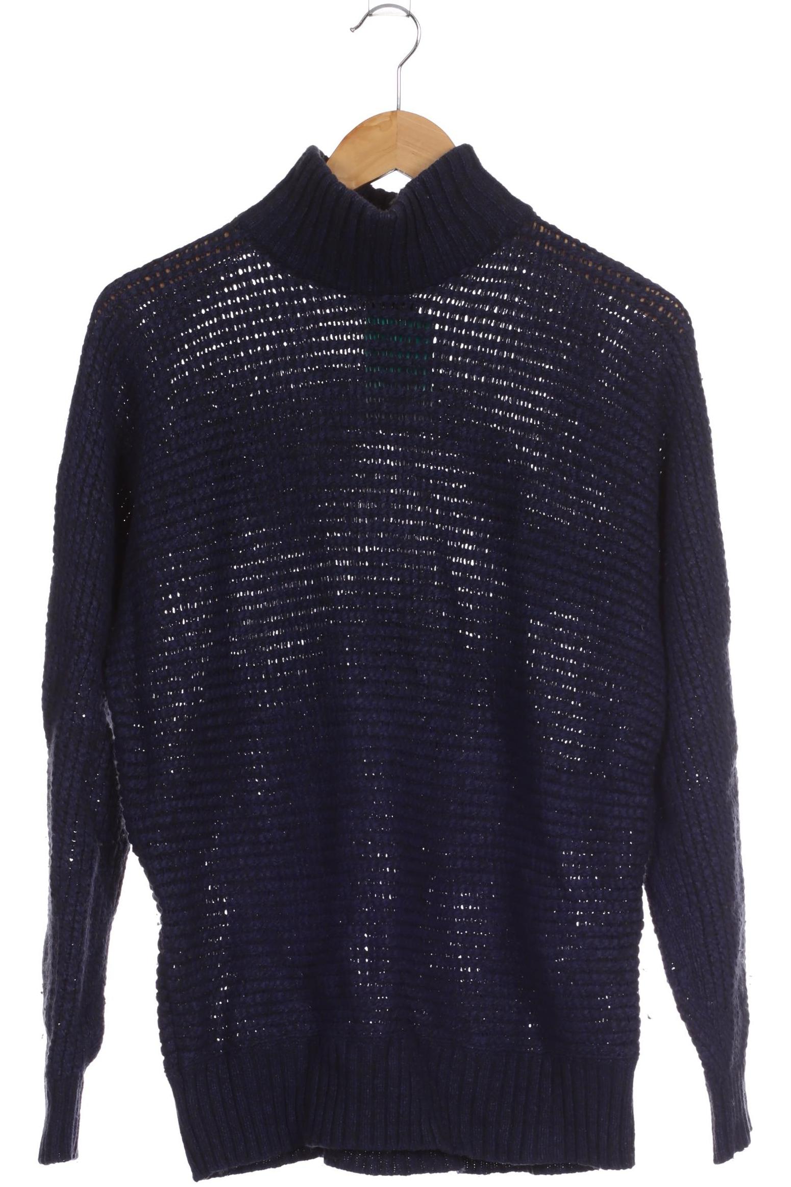 

Massimo Dutti Damen Pullover, blau, Gr.