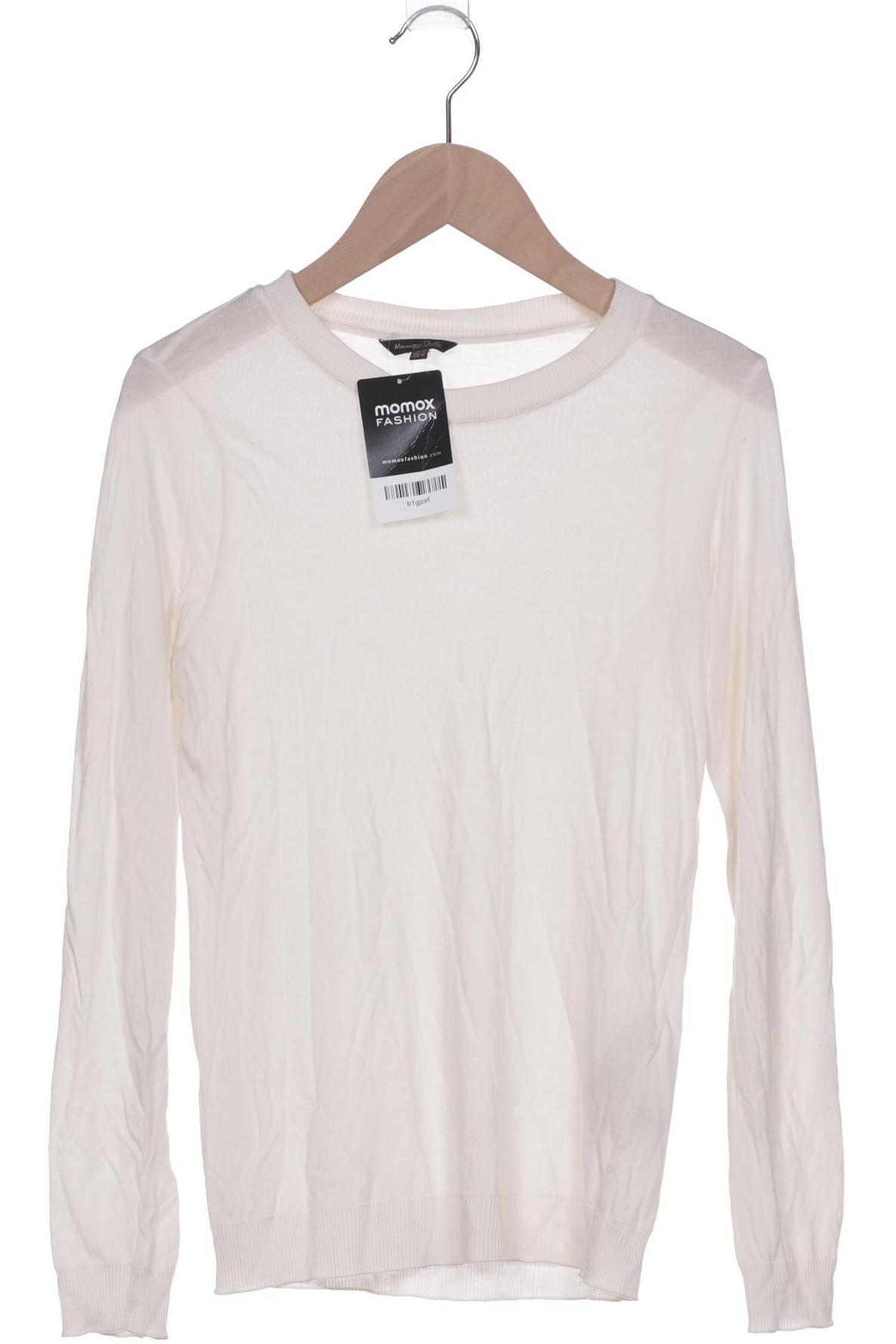 

Massimo Dutti Damen Pullover, cremeweiß, Gr. 34