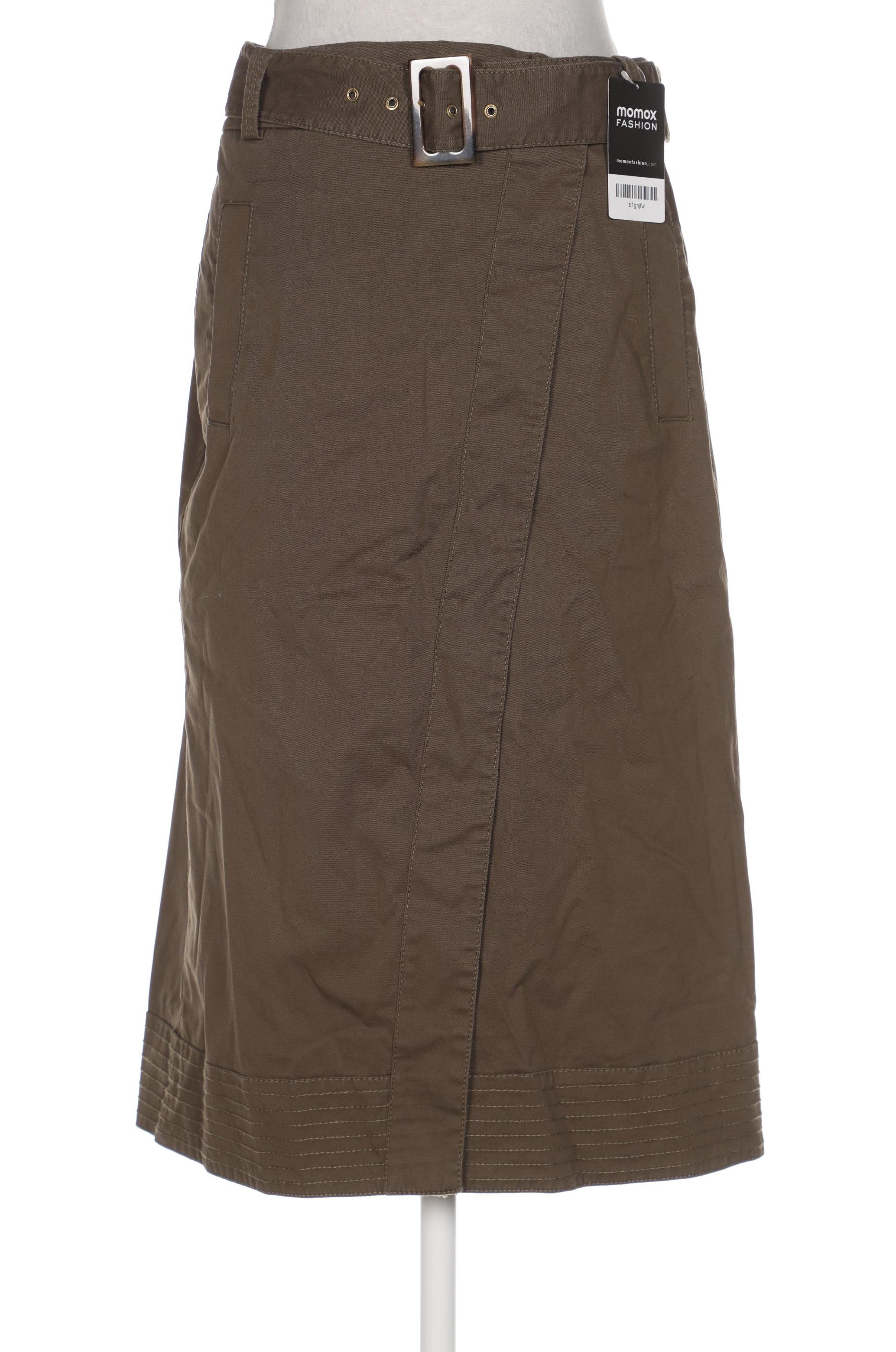 

Massimo Dutti Damen Rock, grün, Gr. 40