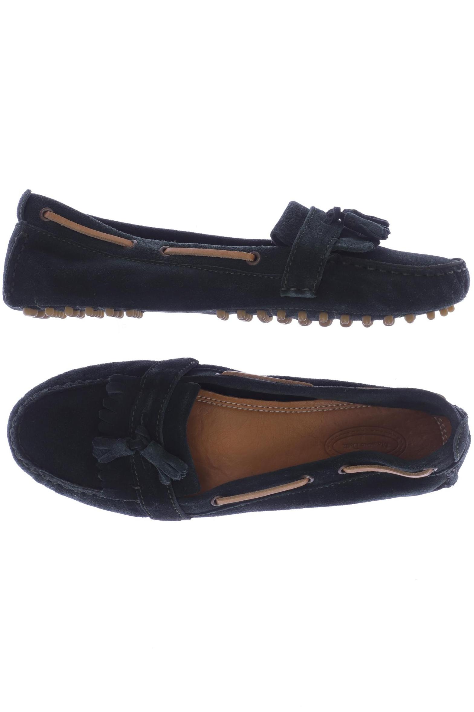 

Massimo Dutti Damen Halbschuh, grün, Gr. 41